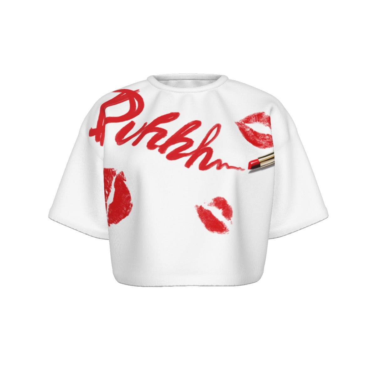 Nyongbella - Duhhh I'm Plastic Crop Top