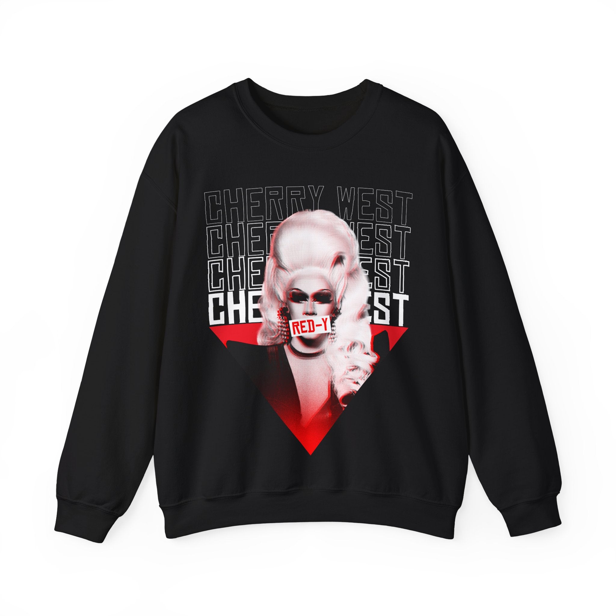 Cherry West - Red-y Down Sweatshirt