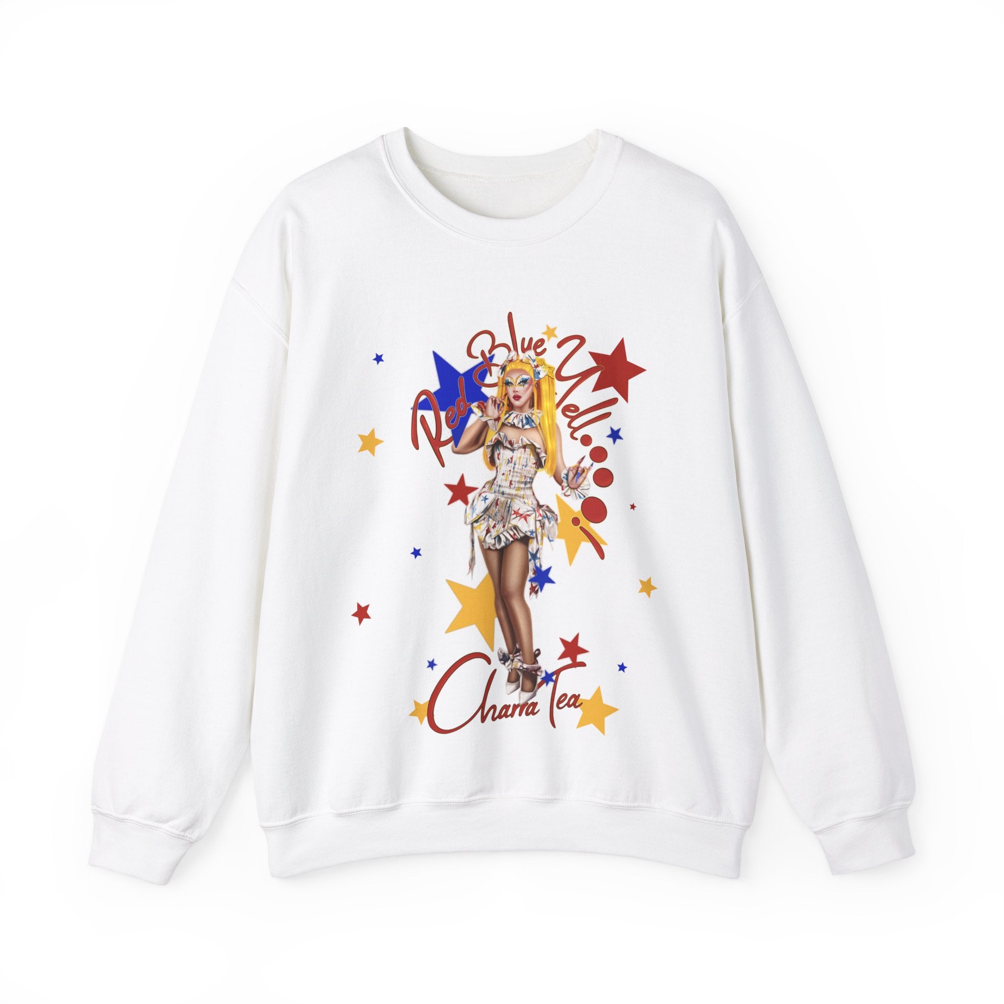 Charra Tea - Red Yellow Blue Sweatshirt