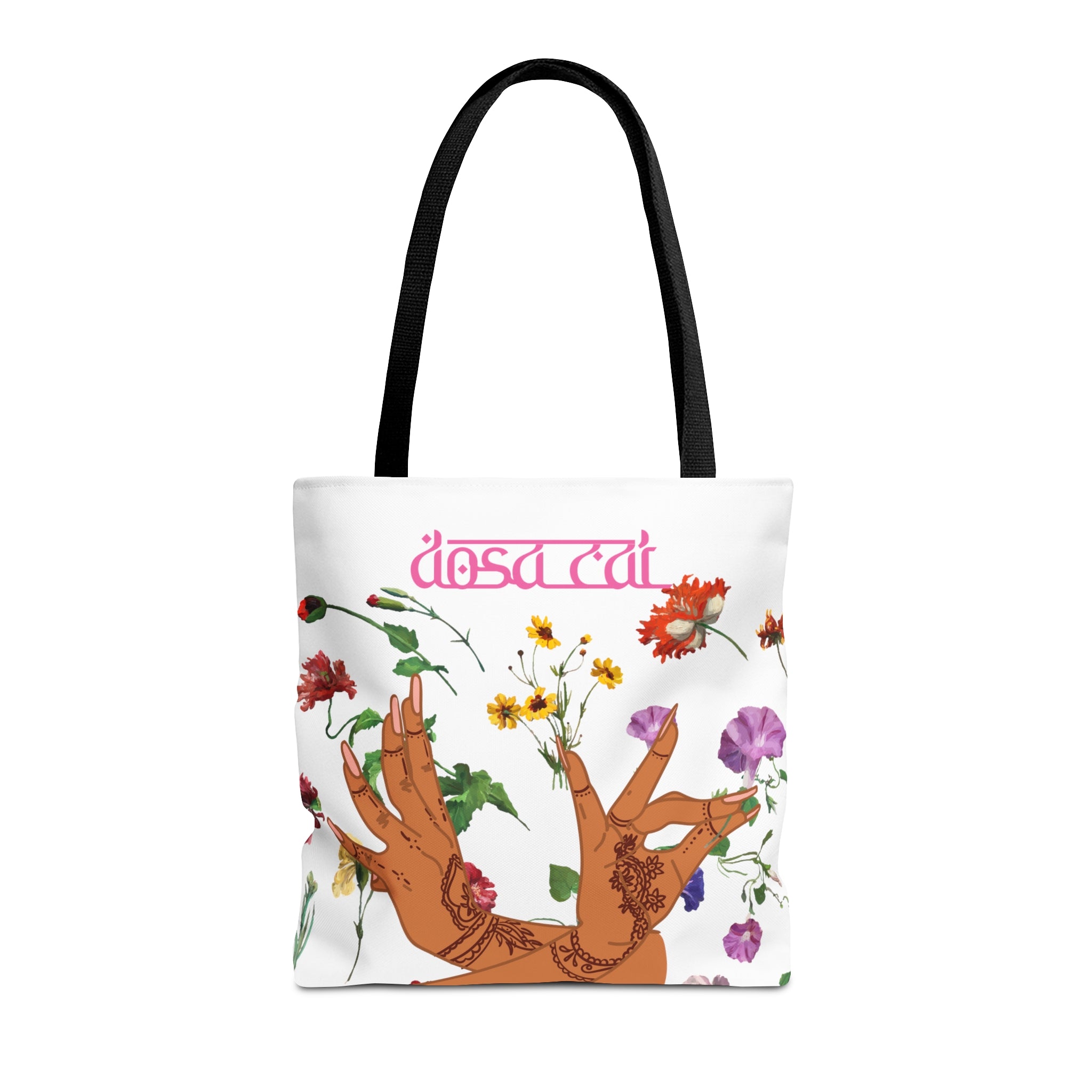 Dosa Cat - Flower Tote Bag
