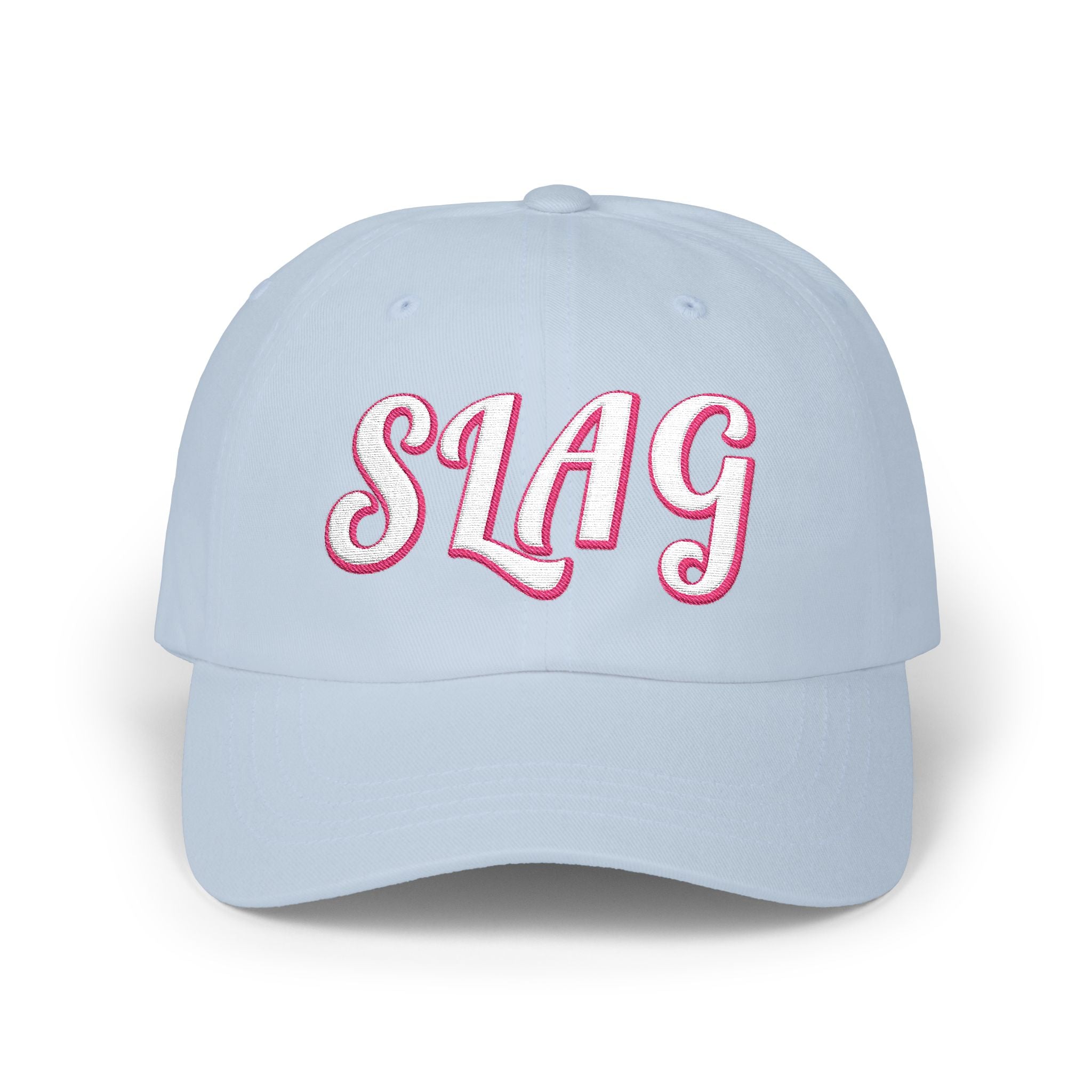 Slag Embroidered Dad Hat