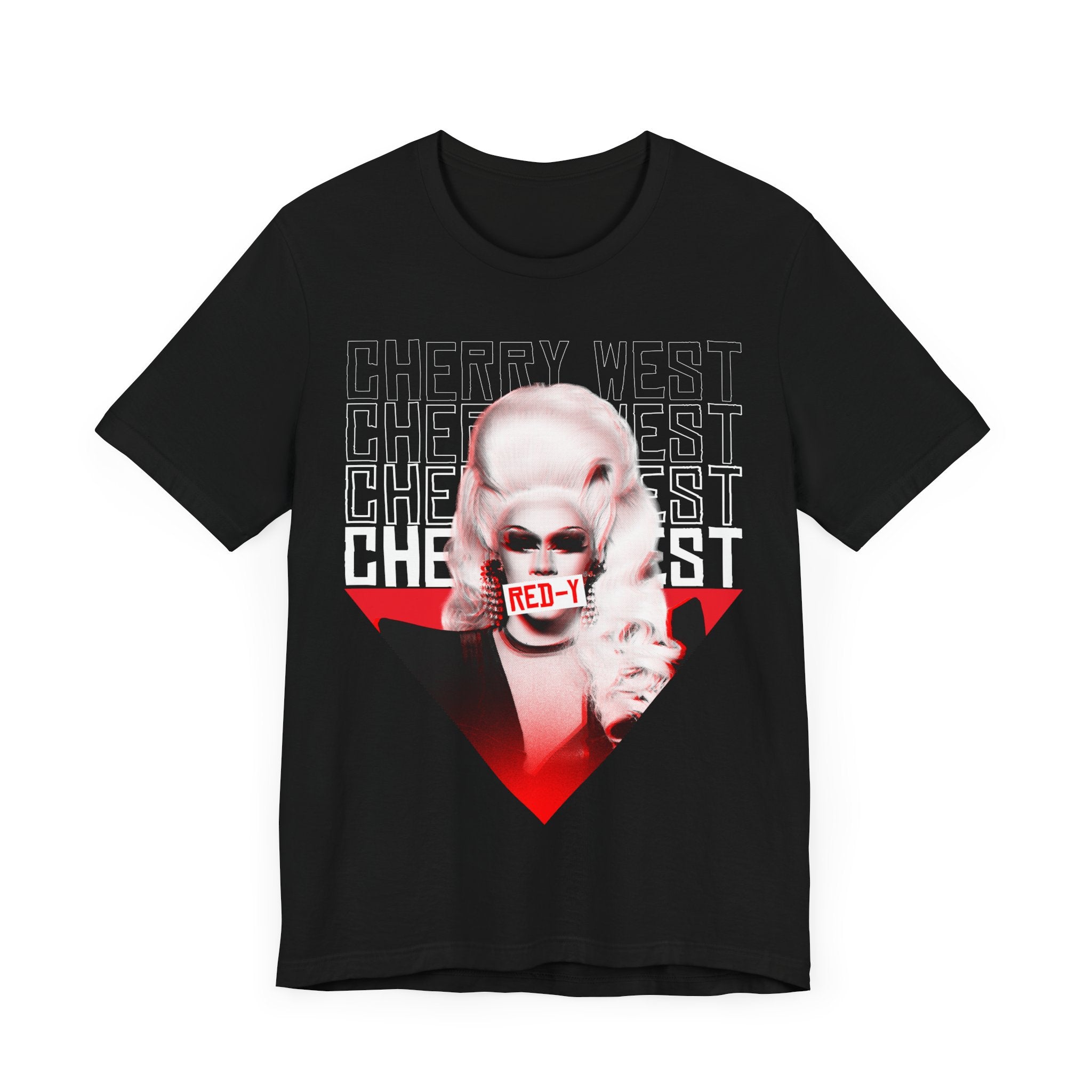 Cherry West - Red-y Down T-shirt