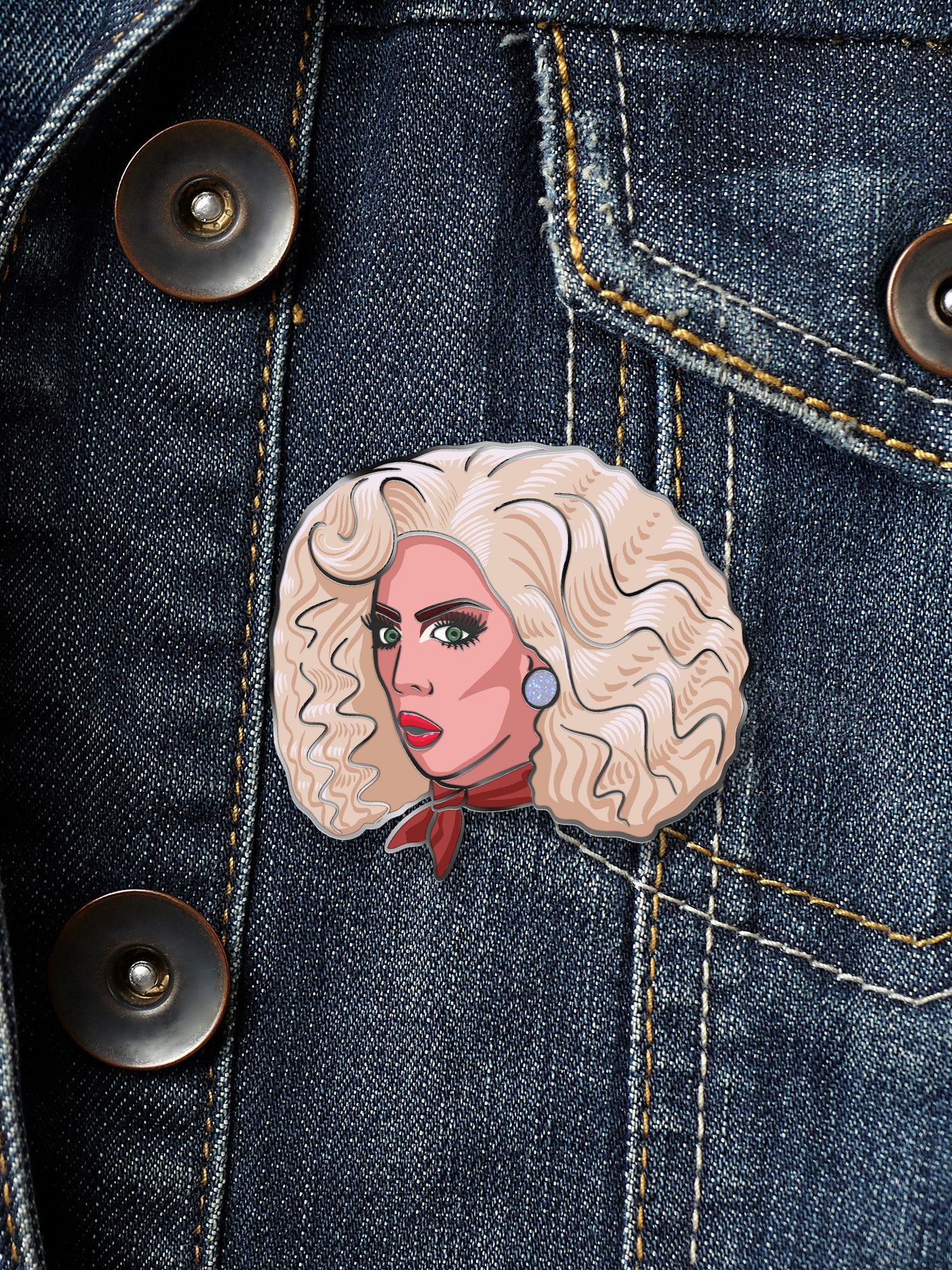 Alyssa Edwards - Annie Oakley Enamel Pin