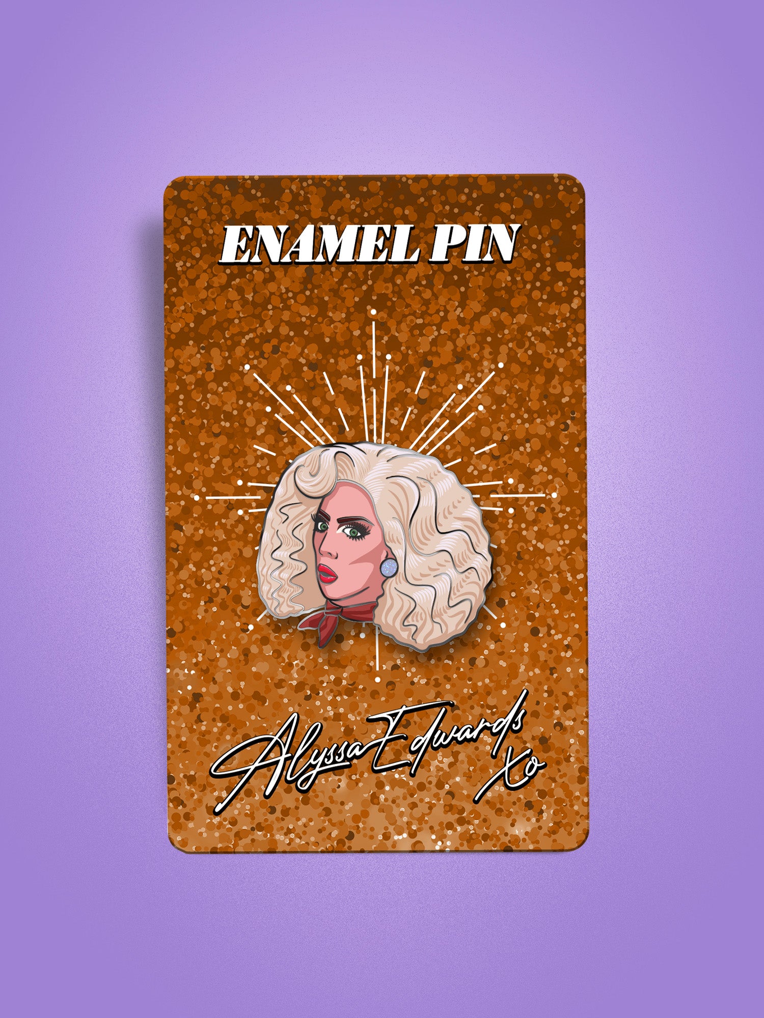 Alyssa Edwards - Annie Oakley Enamel Pin
