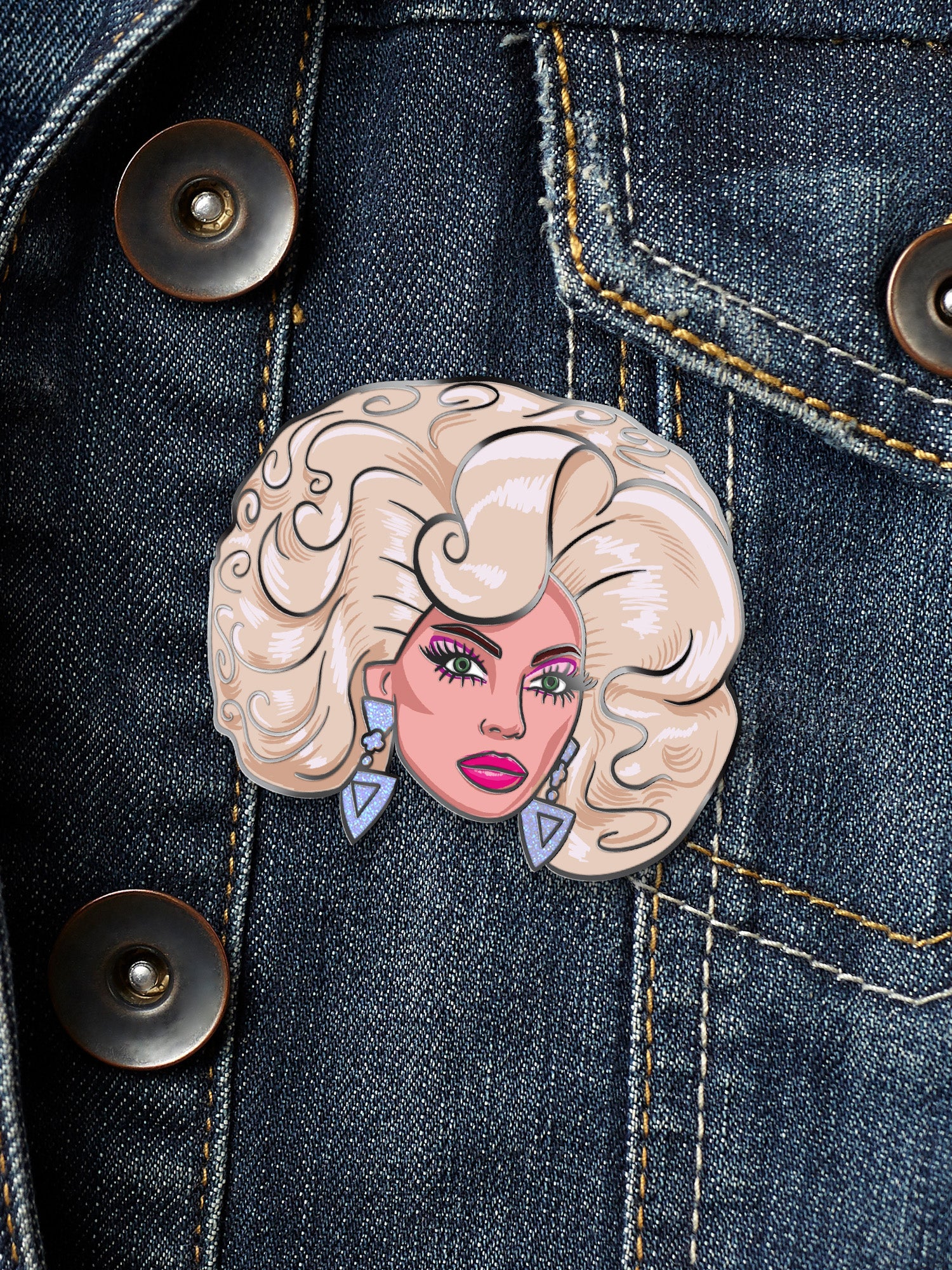 Alyssa Edwards - Beauty Mug Enamel Pin