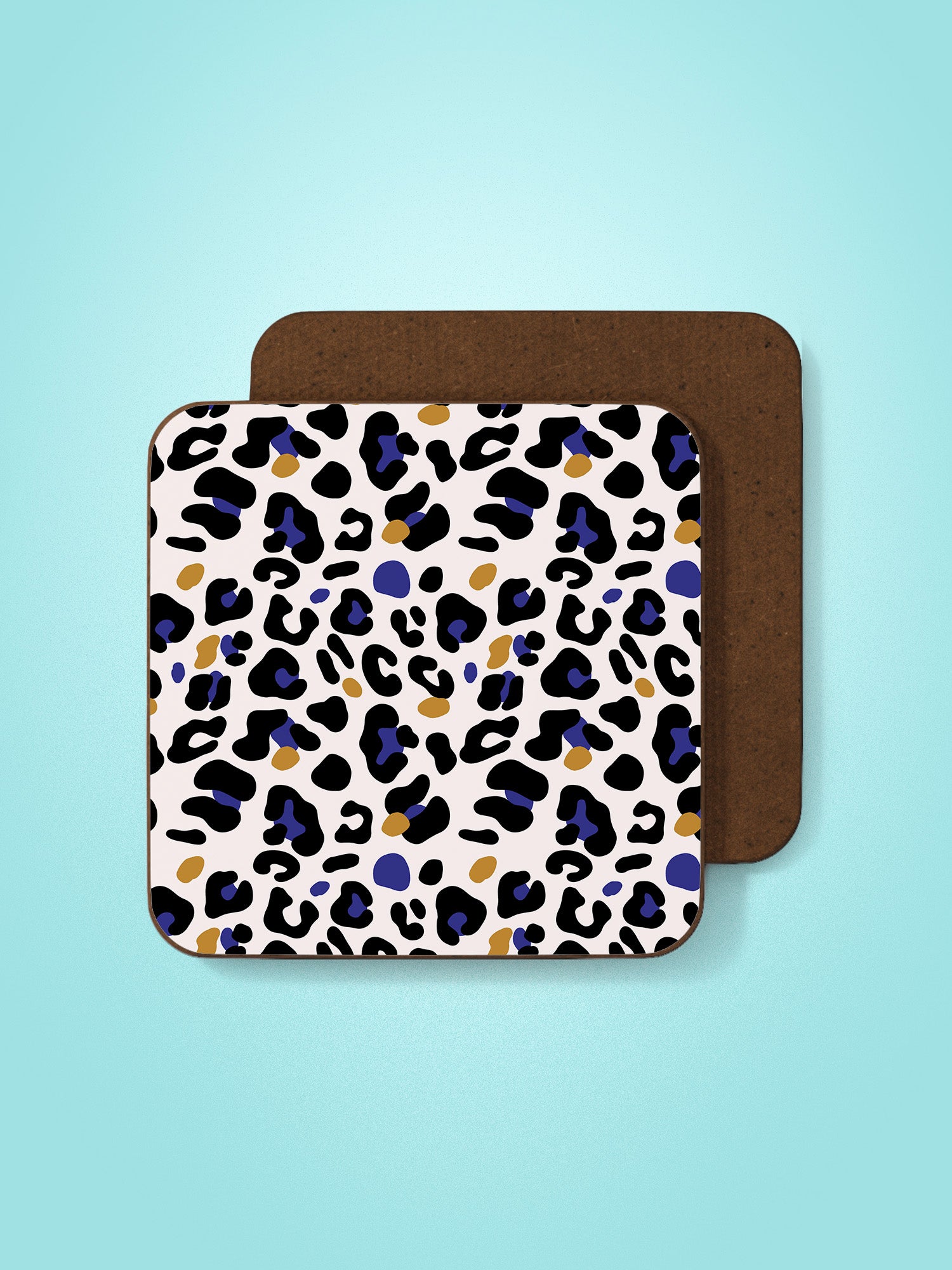 Animal Print Leopard Coaster