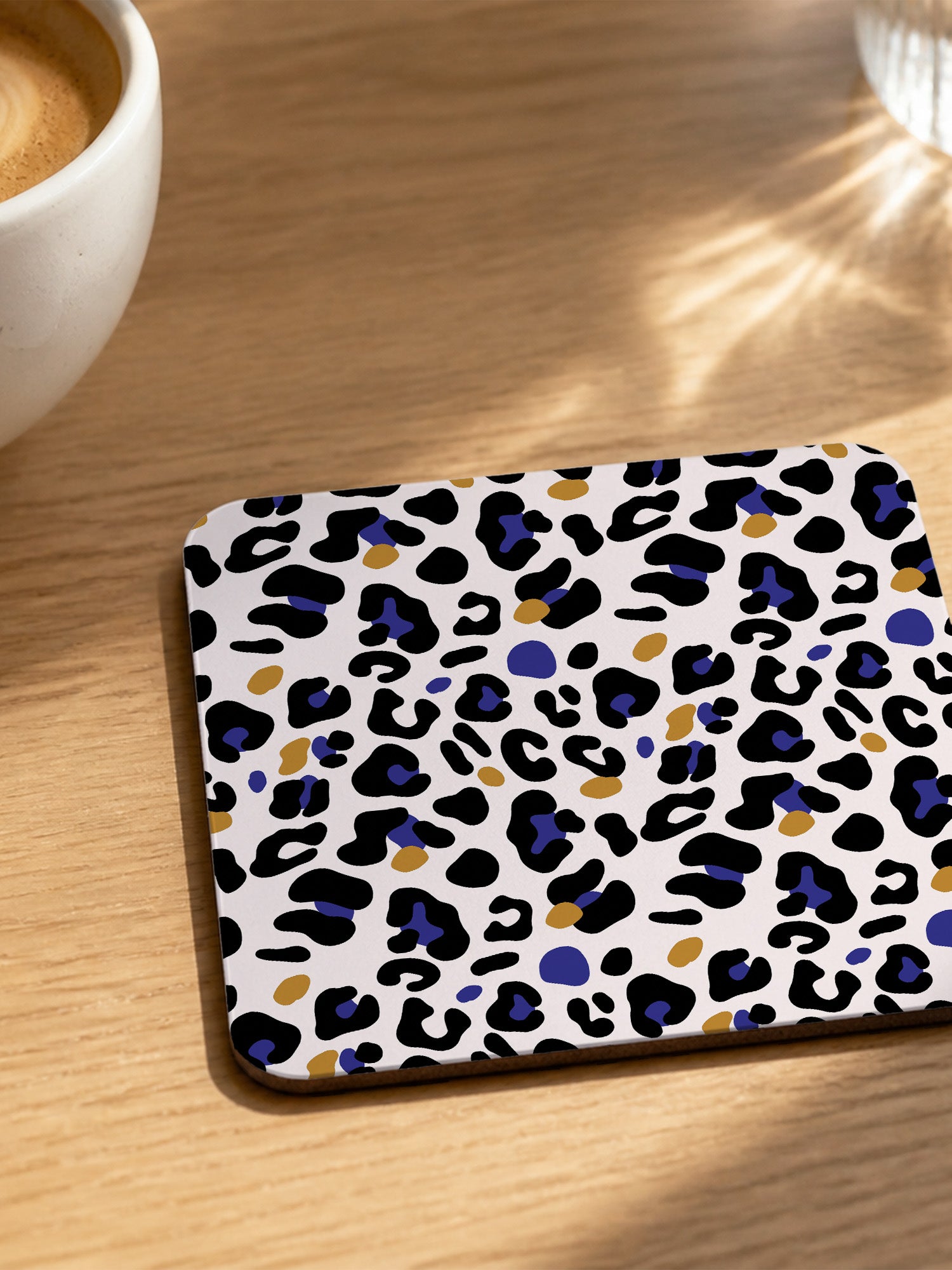 Animal Print Leopard Coaster