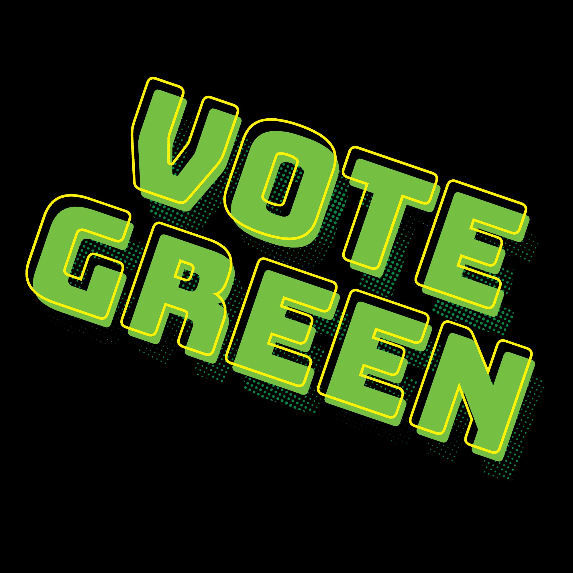 Vote Green Hoodie