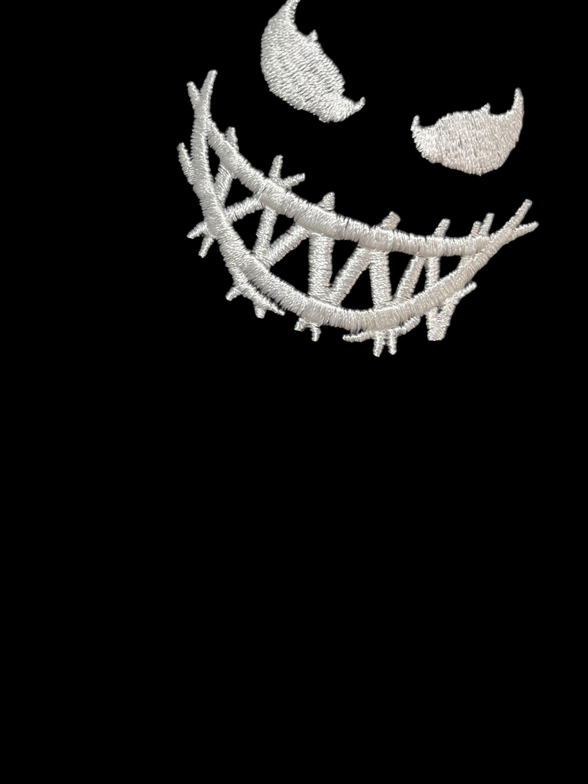 Smile Embroidered Hoodie