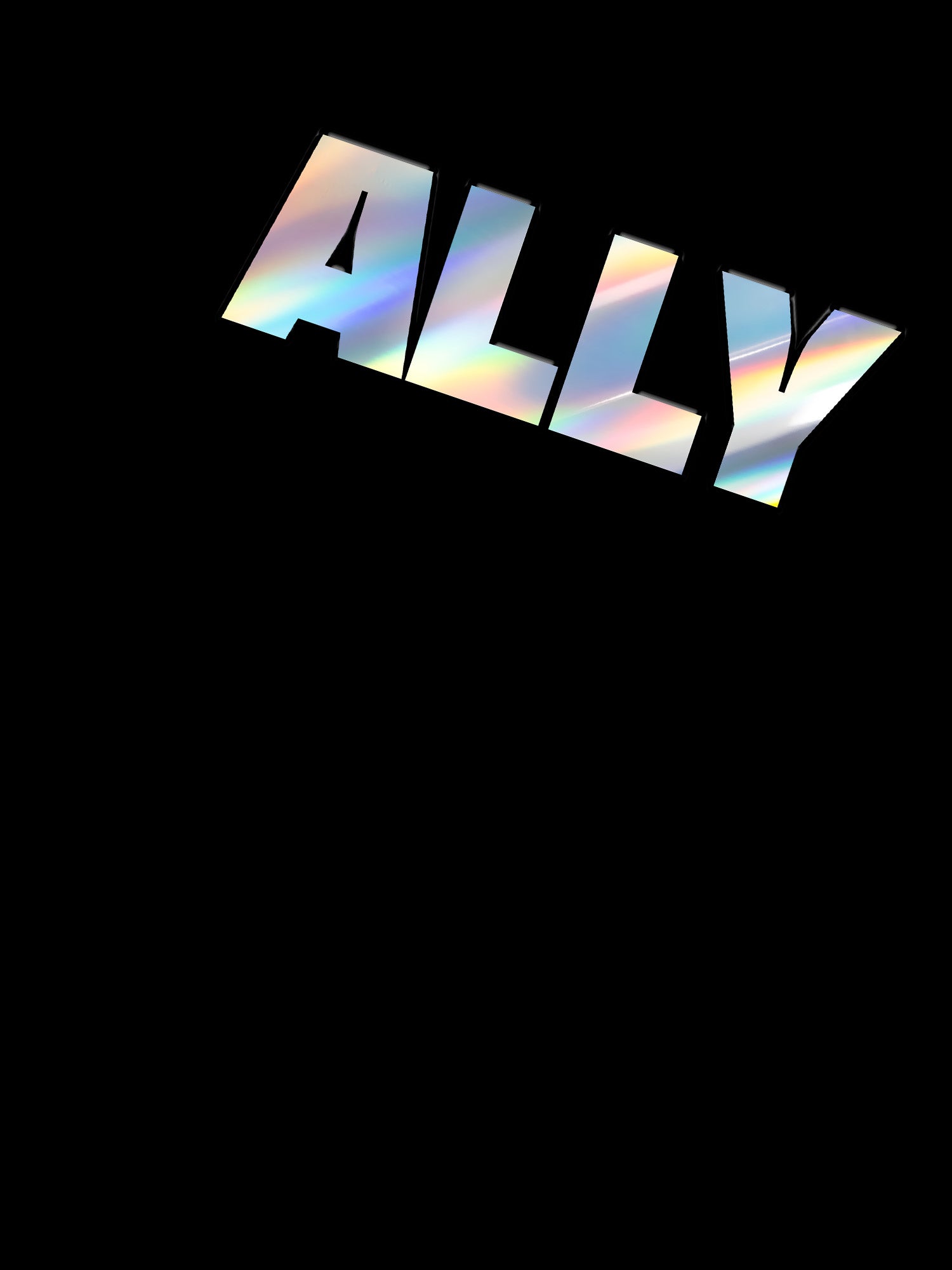 Ally Holographic T-shirt