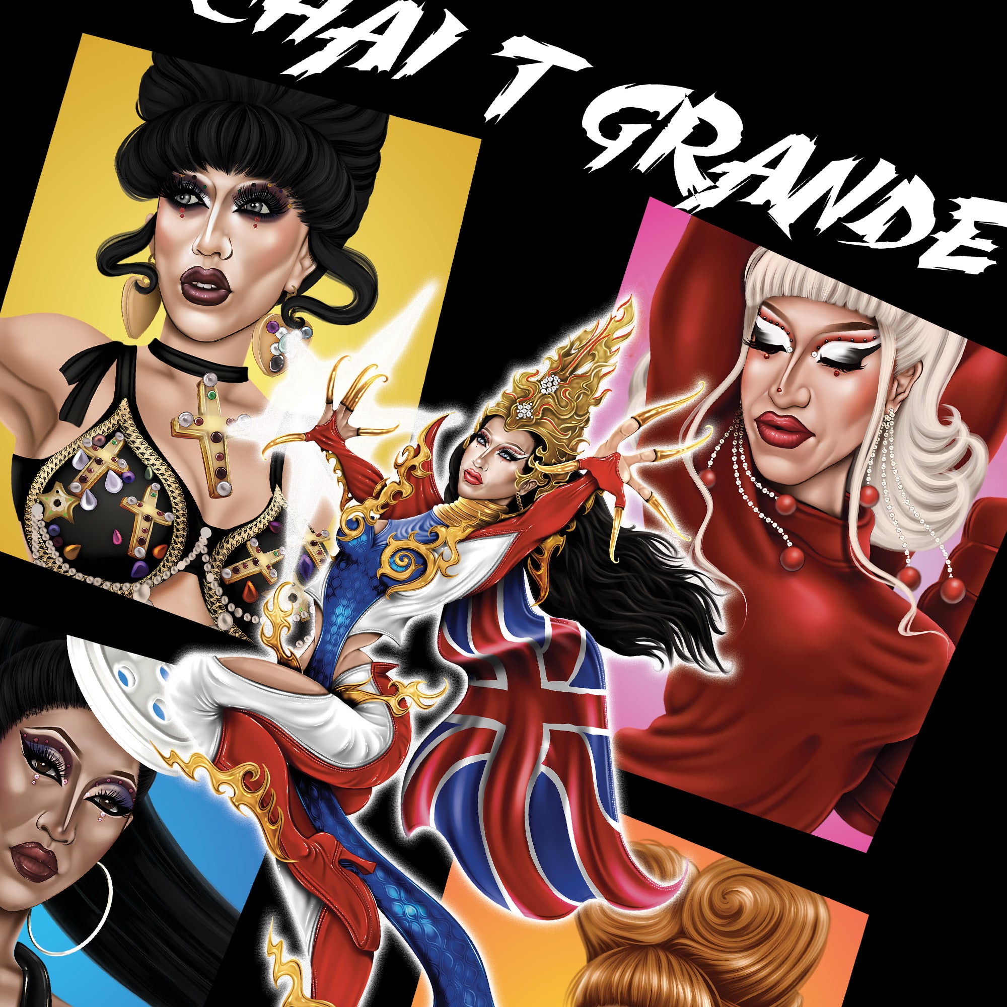 Chai T Grande - Choose Your Fighter Hoodie