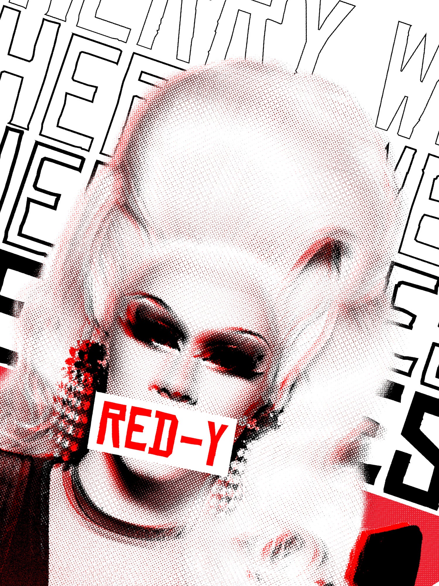 Cherry West - Red-y Down Sweatshirt