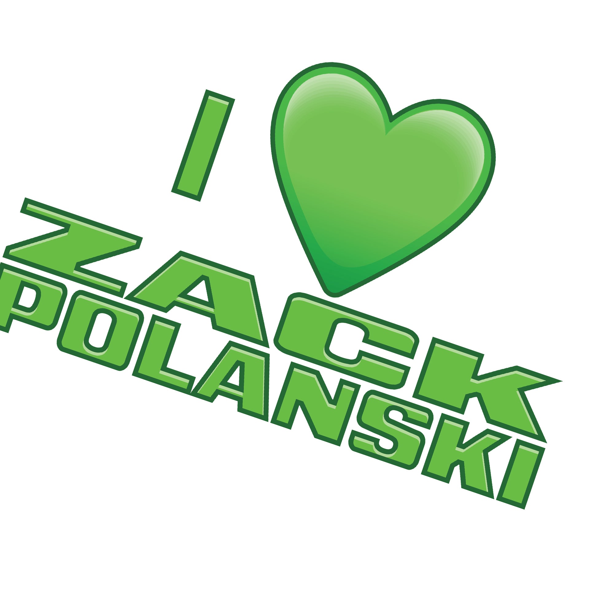 I Heart Zack Polanski Sweatshirt