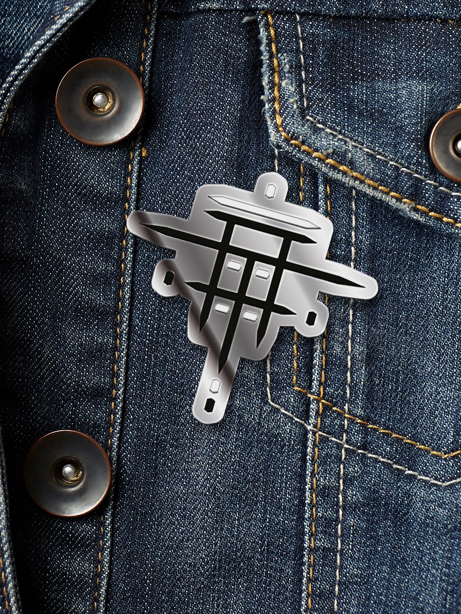 Bones - Symbol Enamel Pin