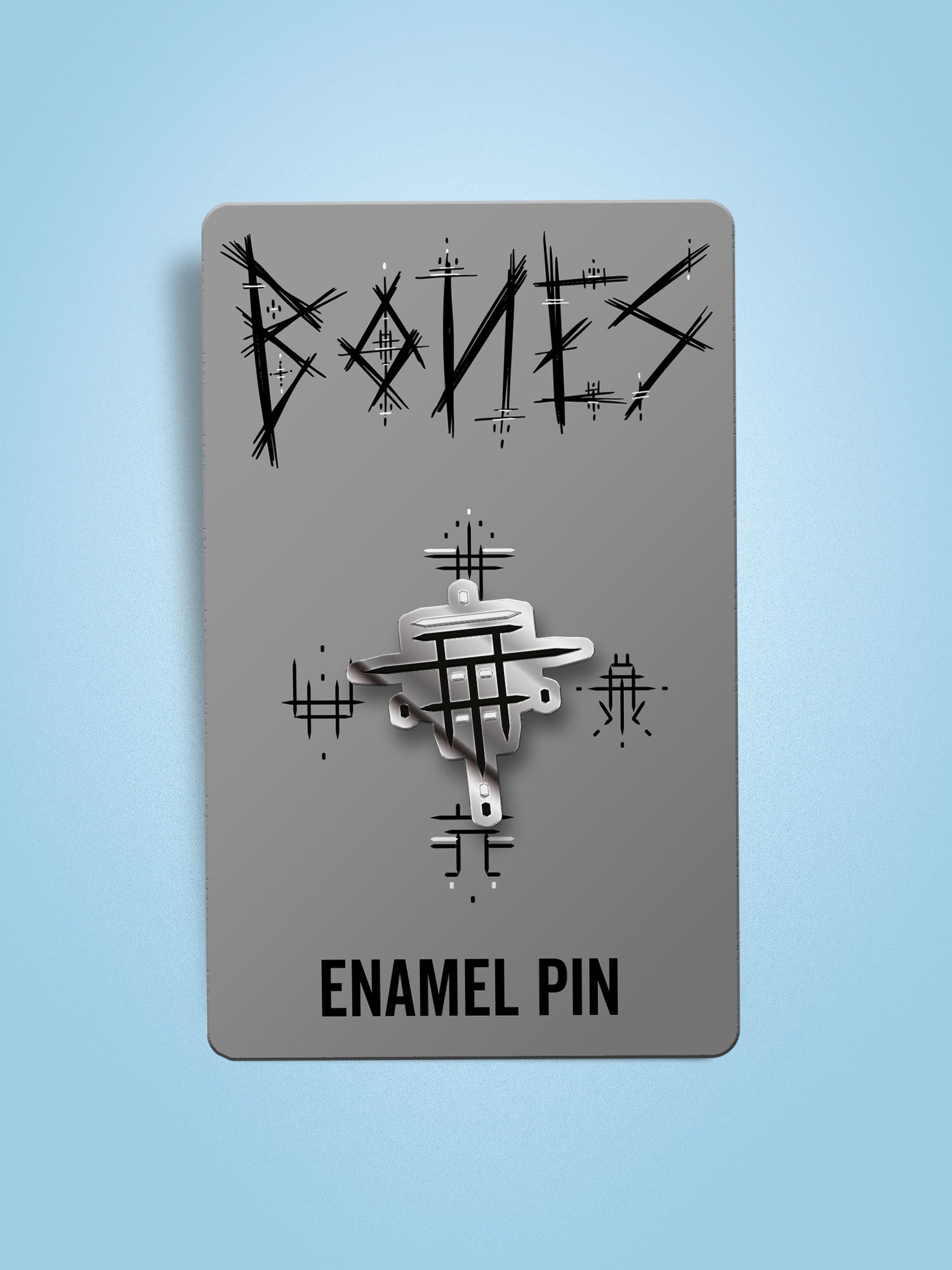 Bones - Symbol Enamel Pin