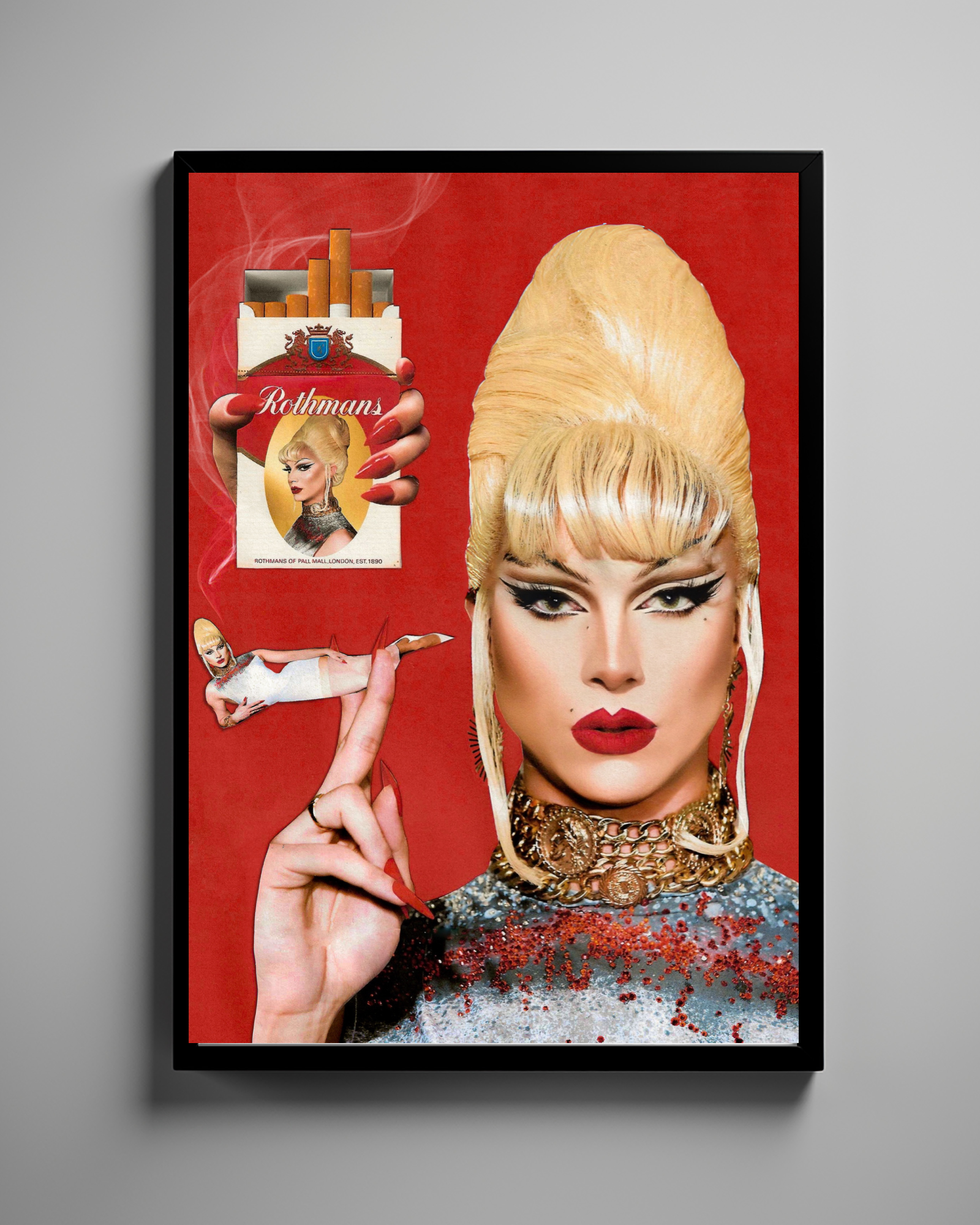 Bones - ABFAB Signed Print