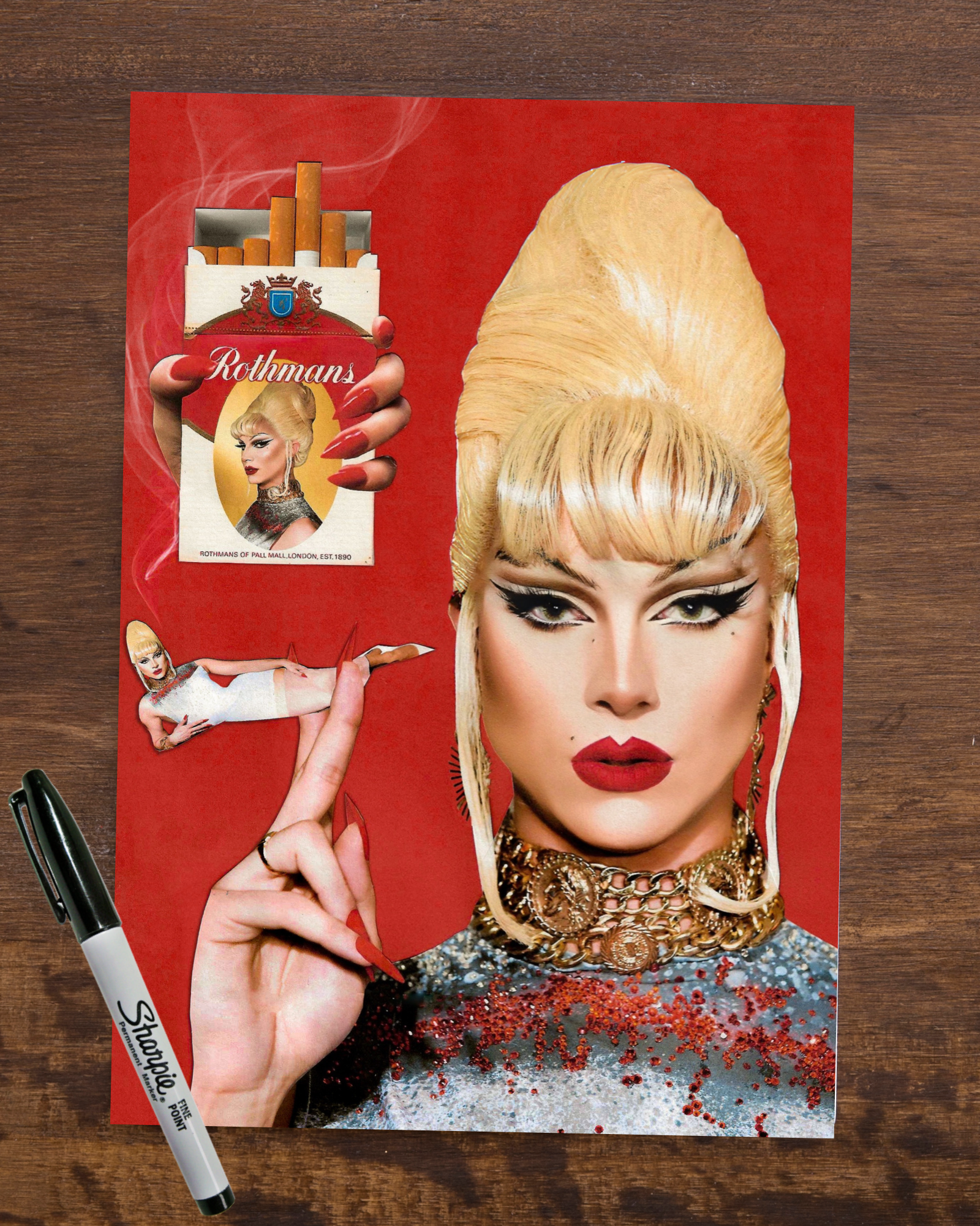 Bones - ABFAB Signed Print