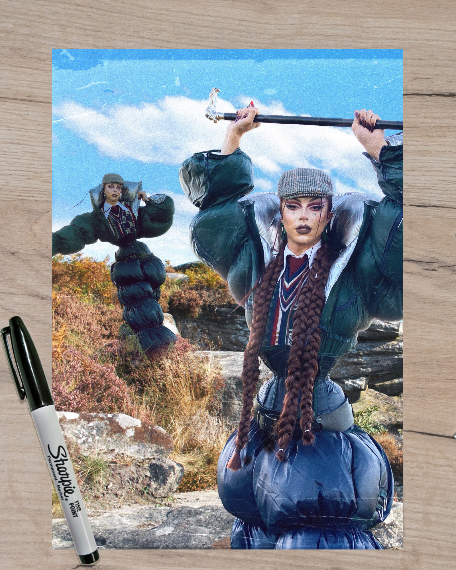 Bones - Hometown Signed Print