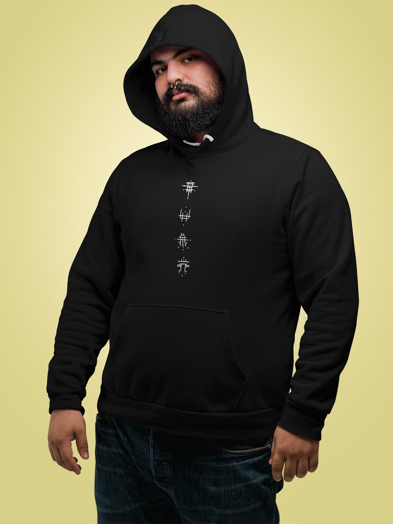 Bones - Symbols Vertical Hoodie