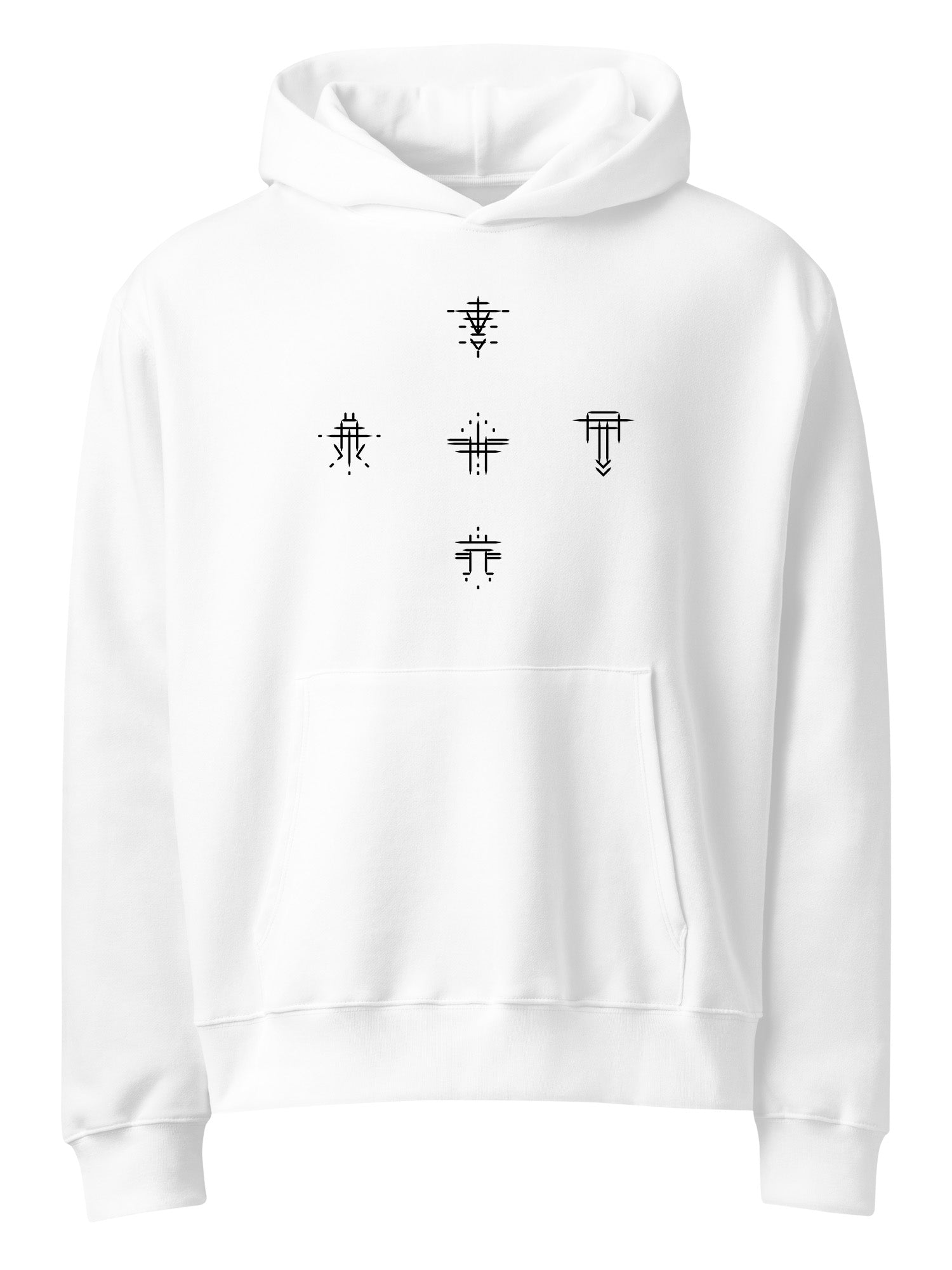 Bones - Symbols Round Hoodie