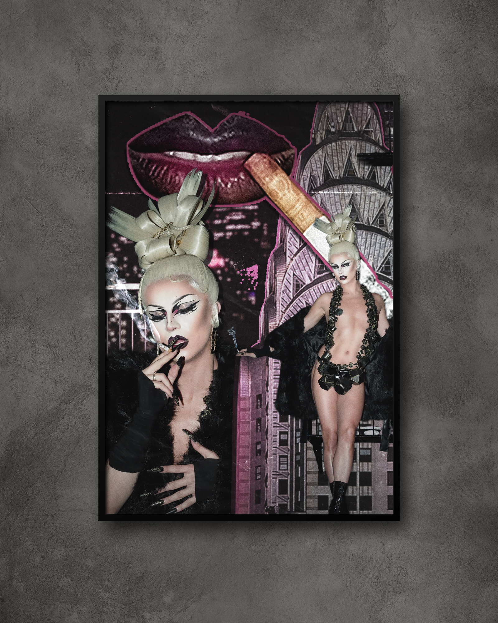 Bones - Oversized Signed Print