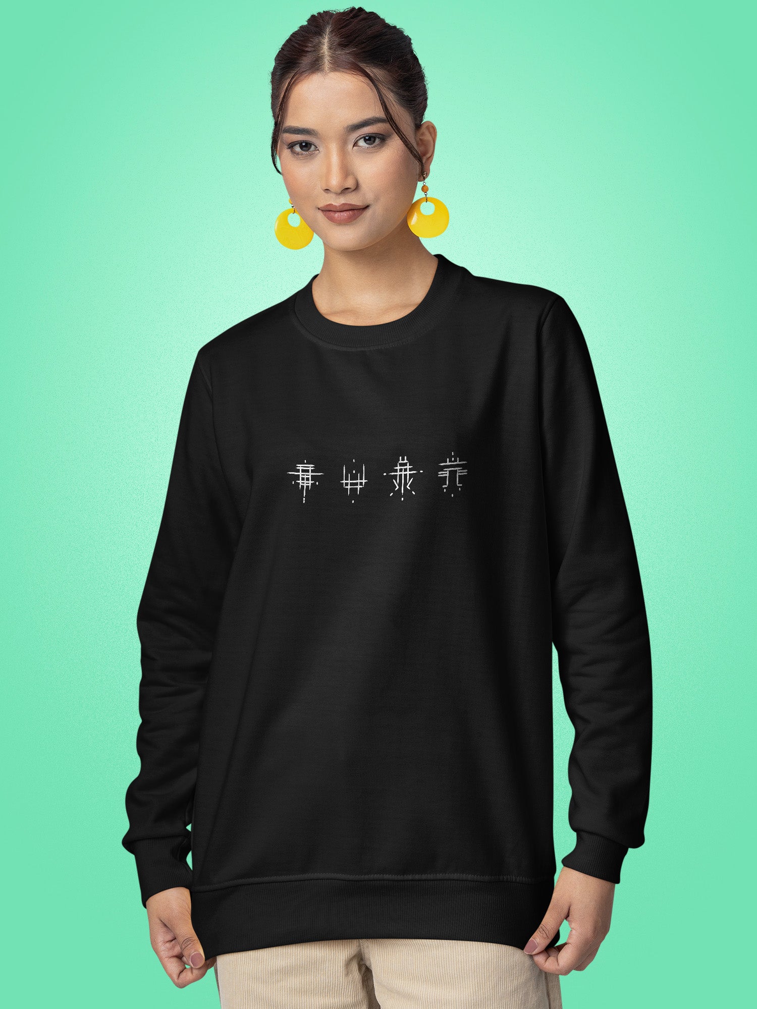 Bones - Symbols Horizontal Sweatshirt