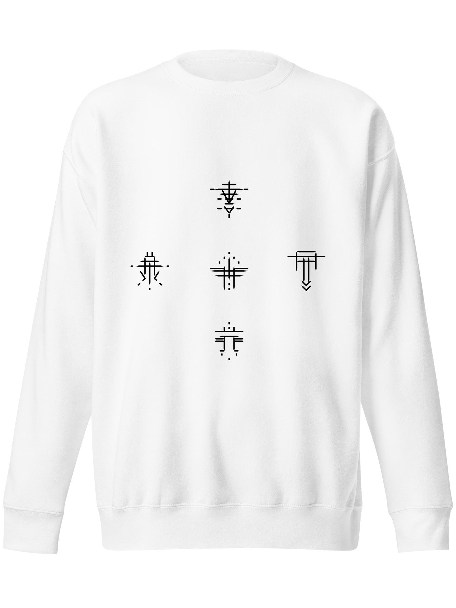 Bones - Symbols Round Sweatshirt