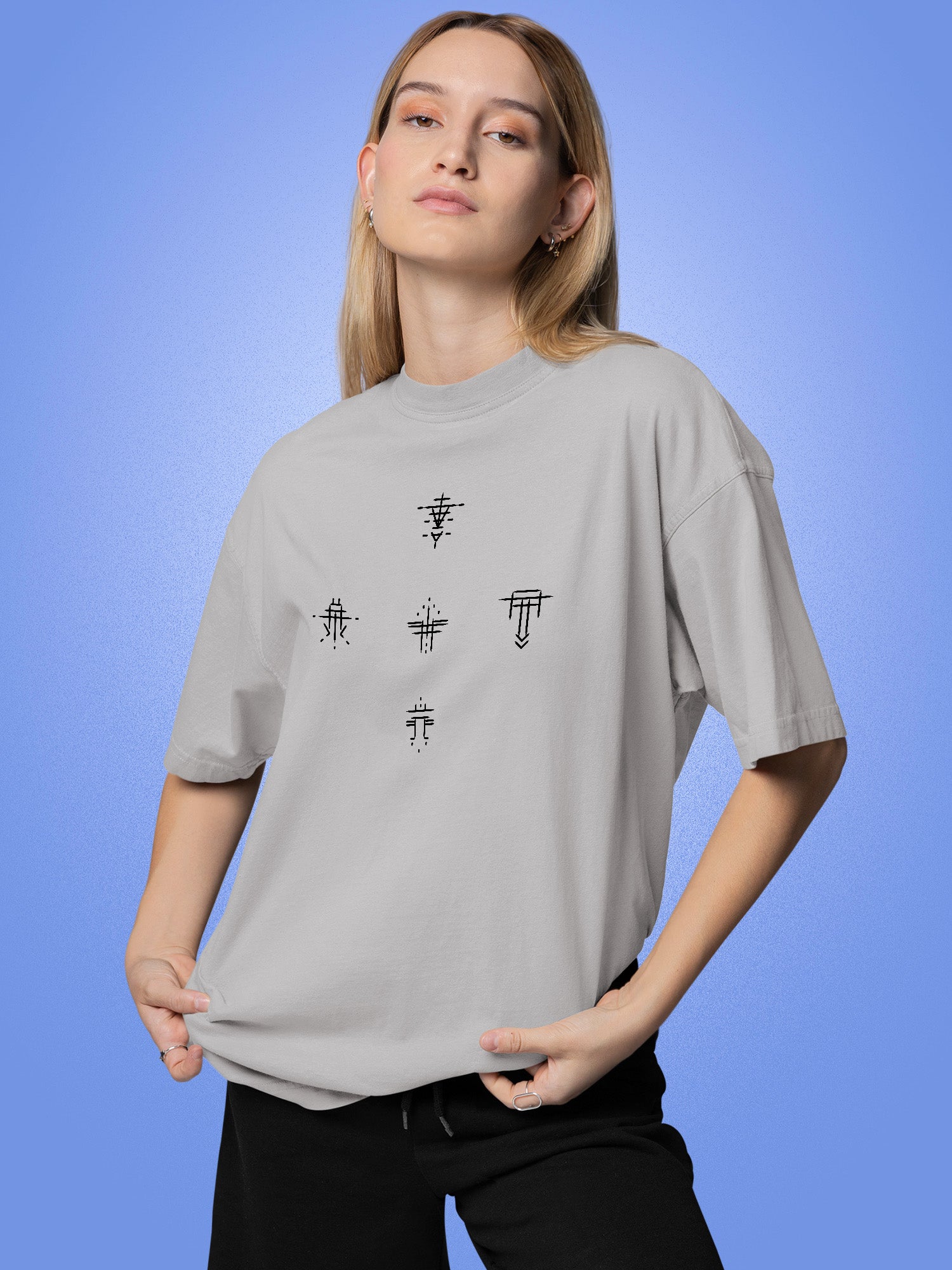 Bones - Symbols Round T-Shirt