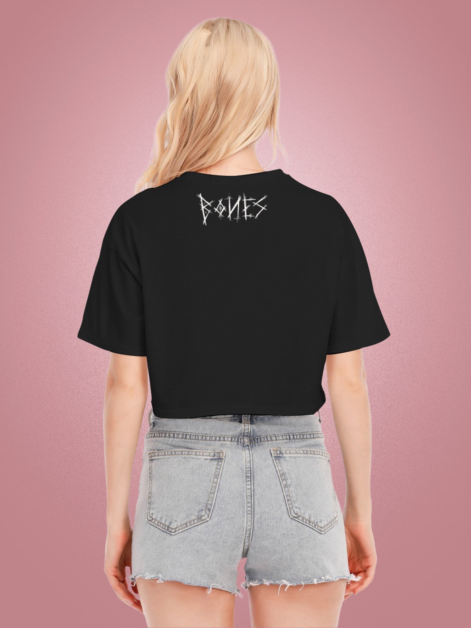 Bones - Skeleton Cropped Tee