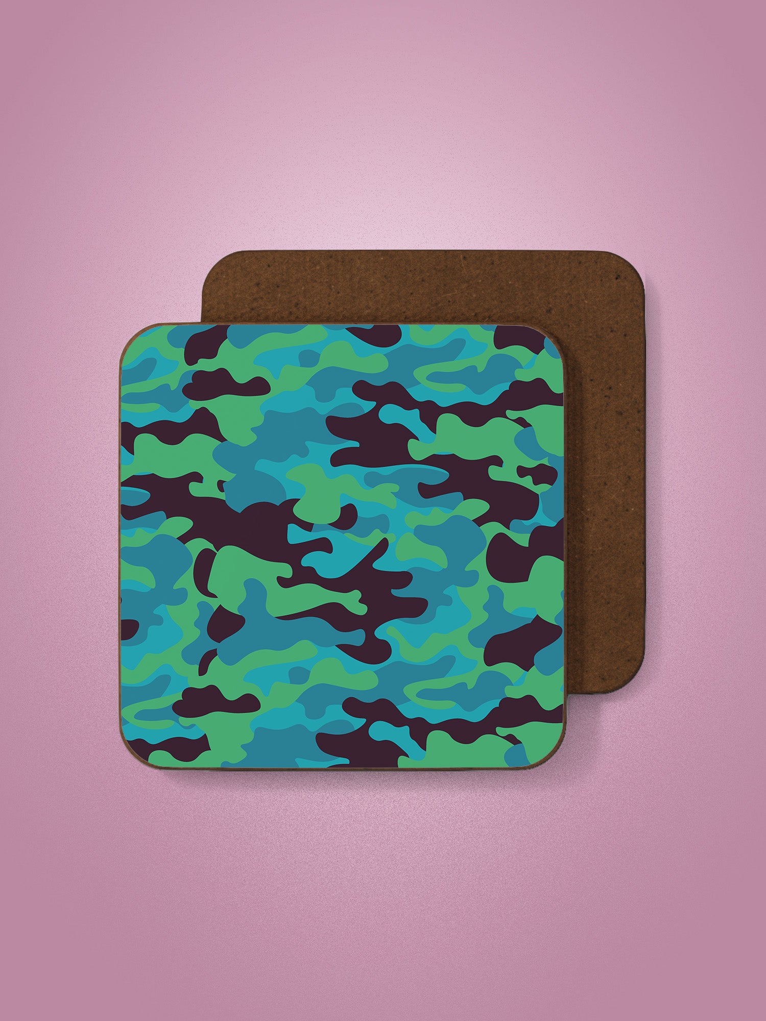 Camo Green Coaster