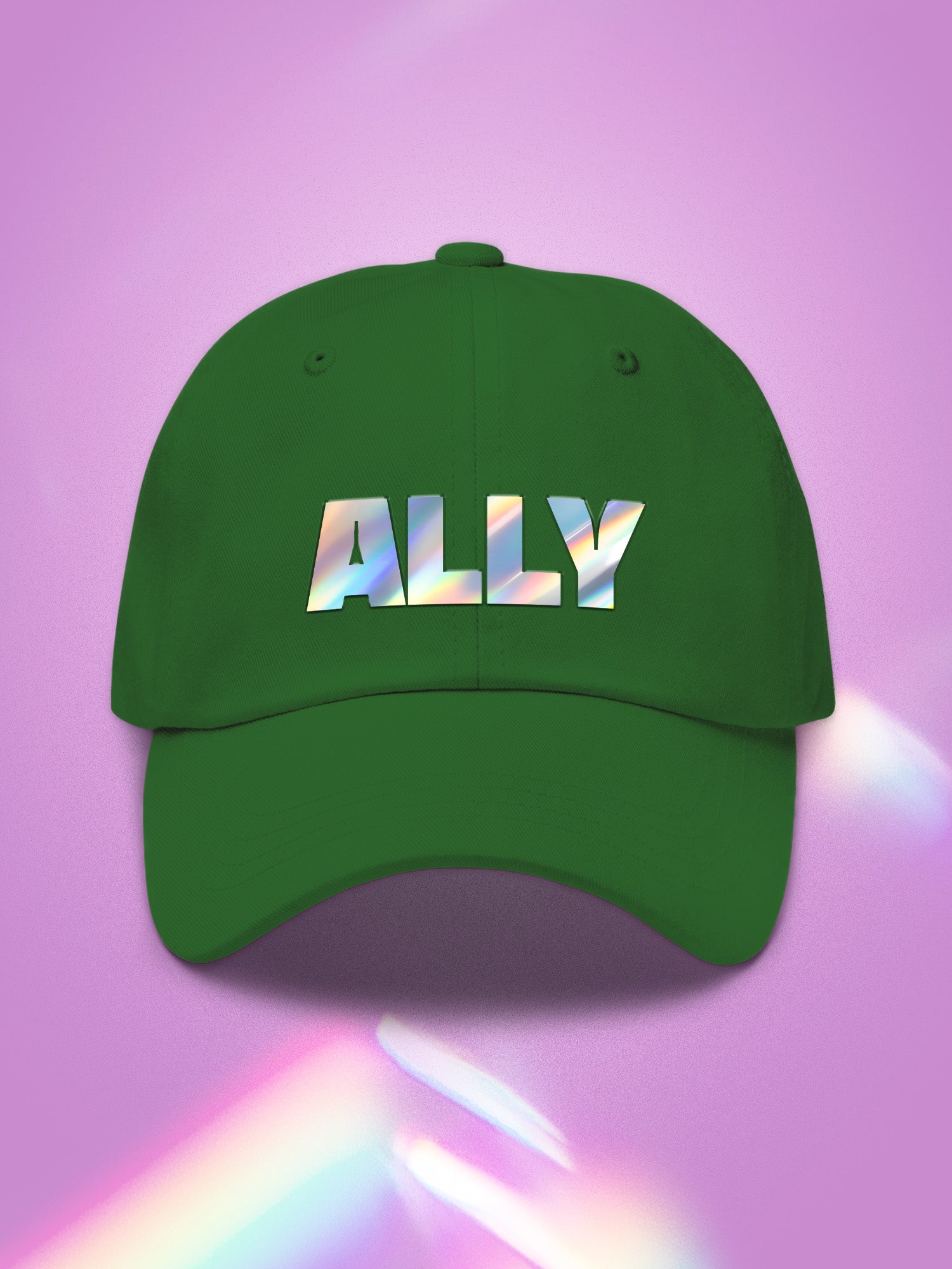 Ally Holographic Dad Hat