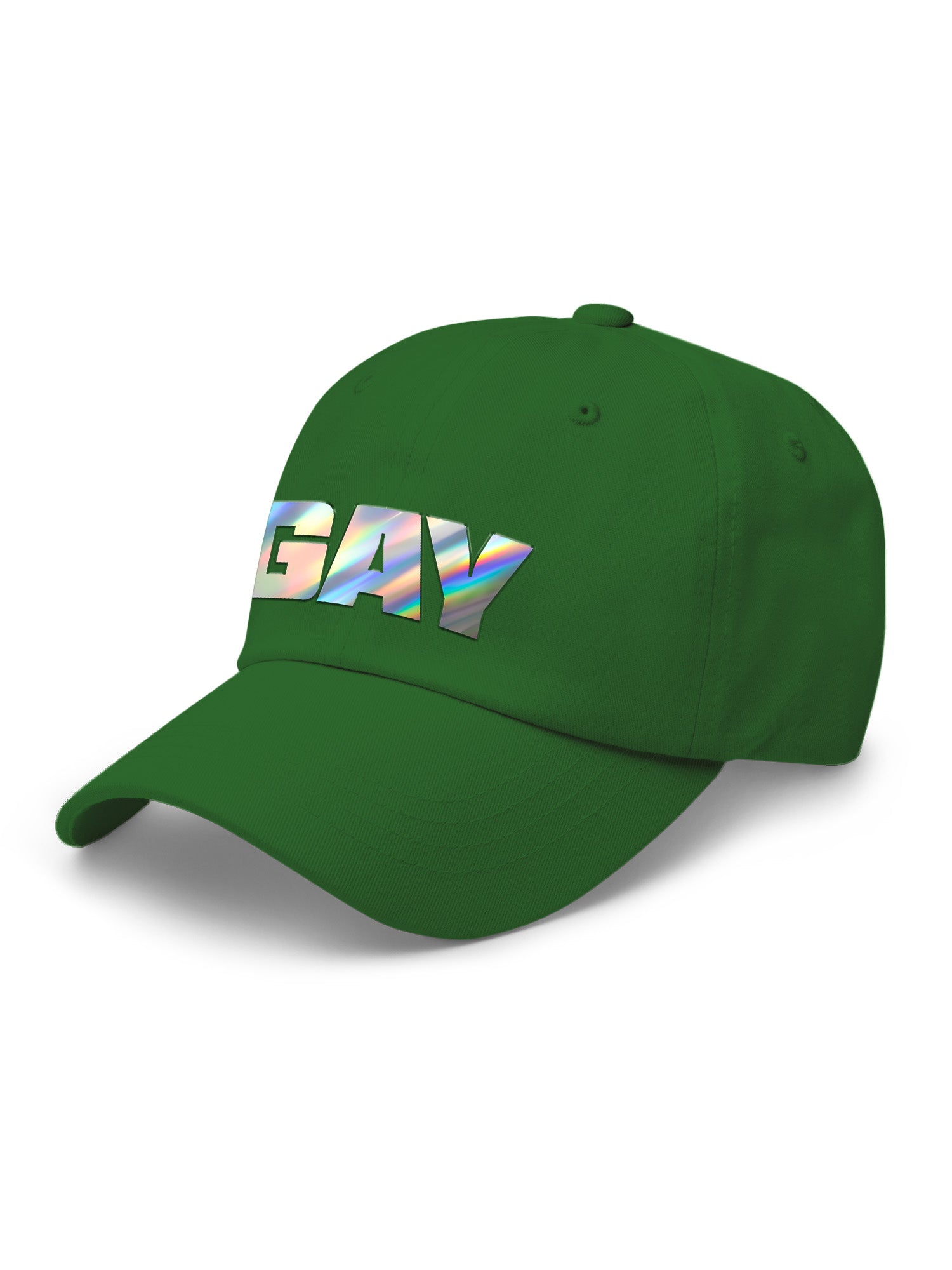 Gay Holographic Dad Hat