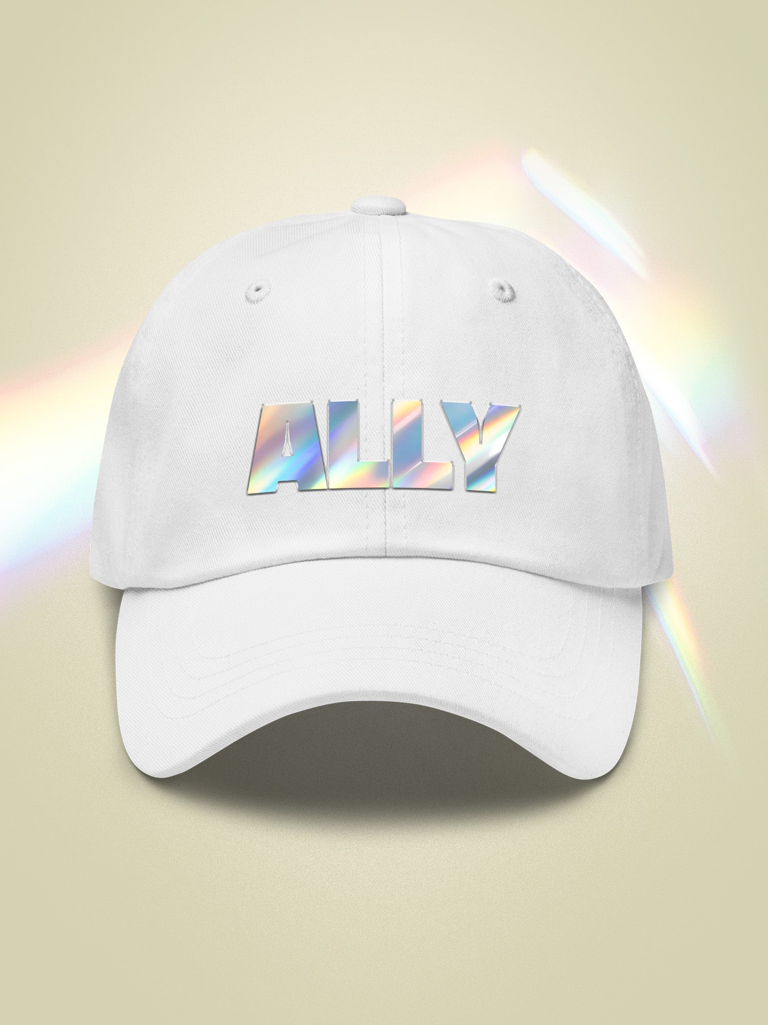 Ally Holographic Dad Hat