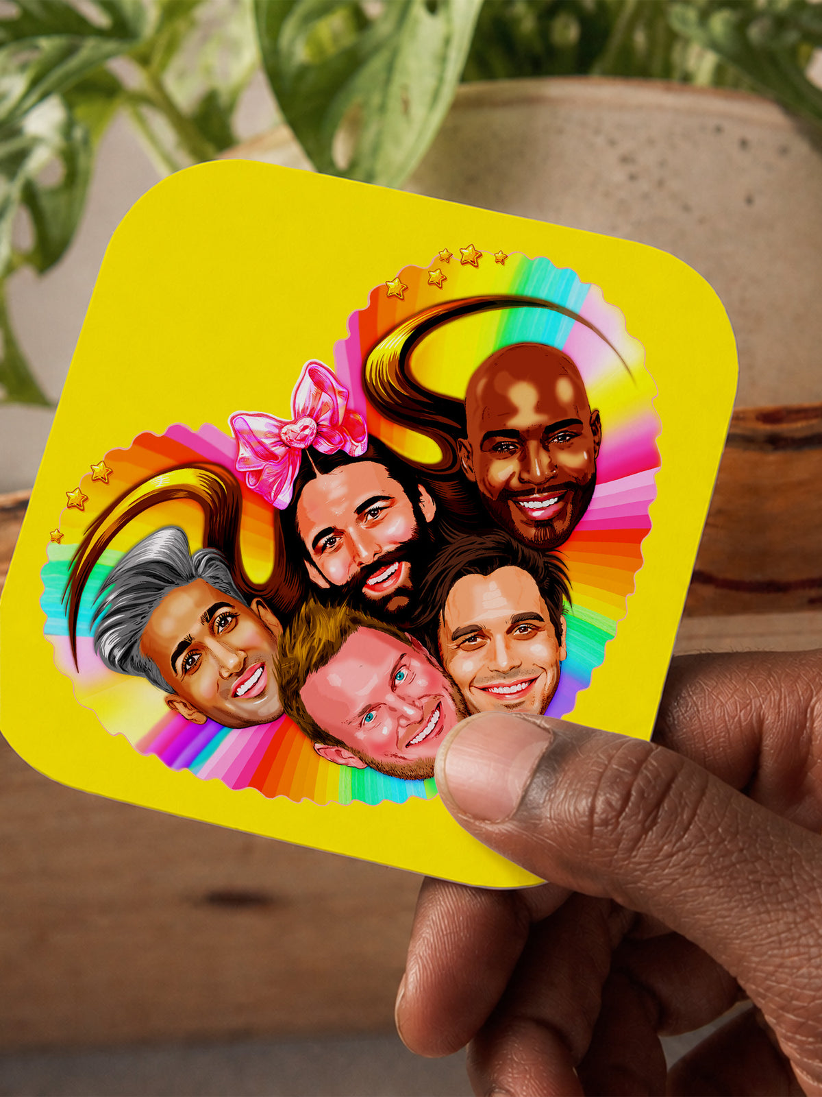 Jock Mooney - Queer Eye Coaster