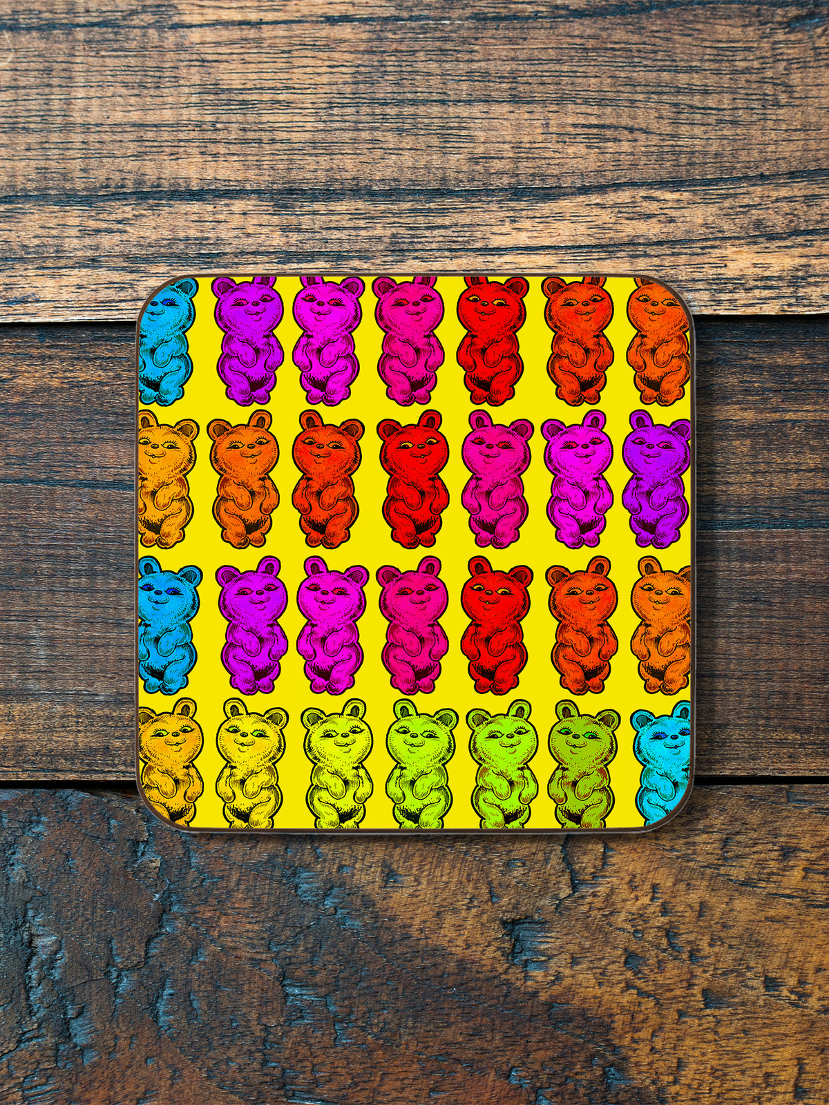 Jock Mooney - Lil Gay Bears Coaster