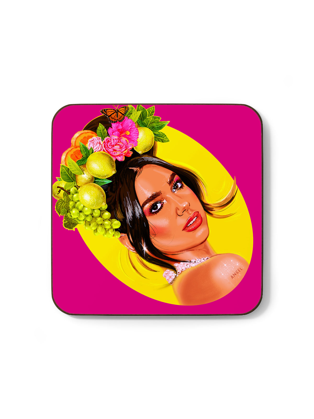 Jock Mooney - Flower Girl Coaster