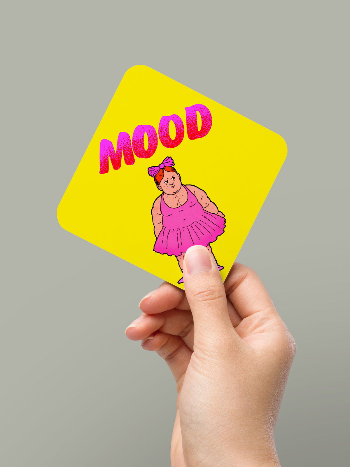 Jock Mooney - Mood Pretty Coaster