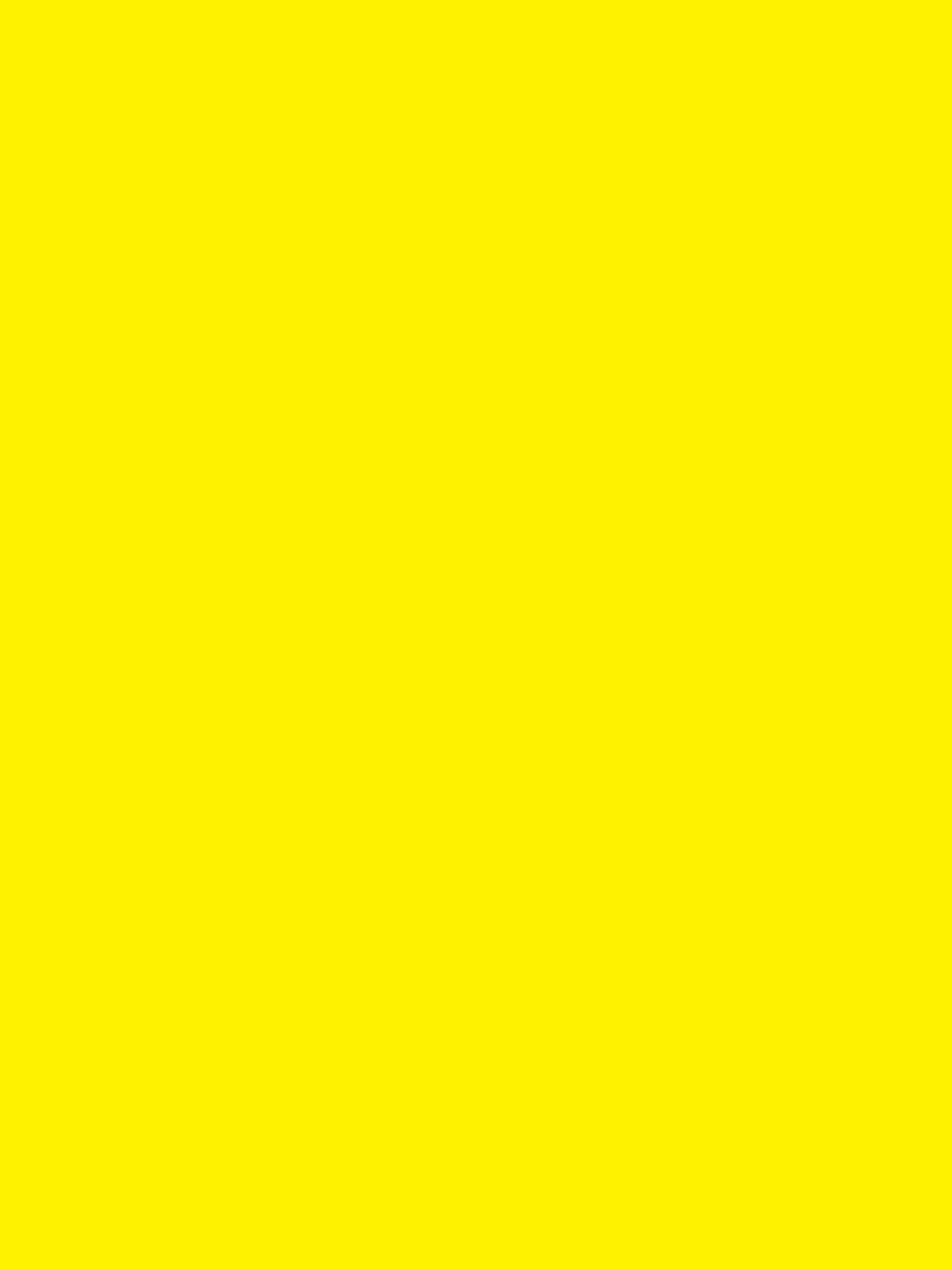 Solid bright yellow color swatch
