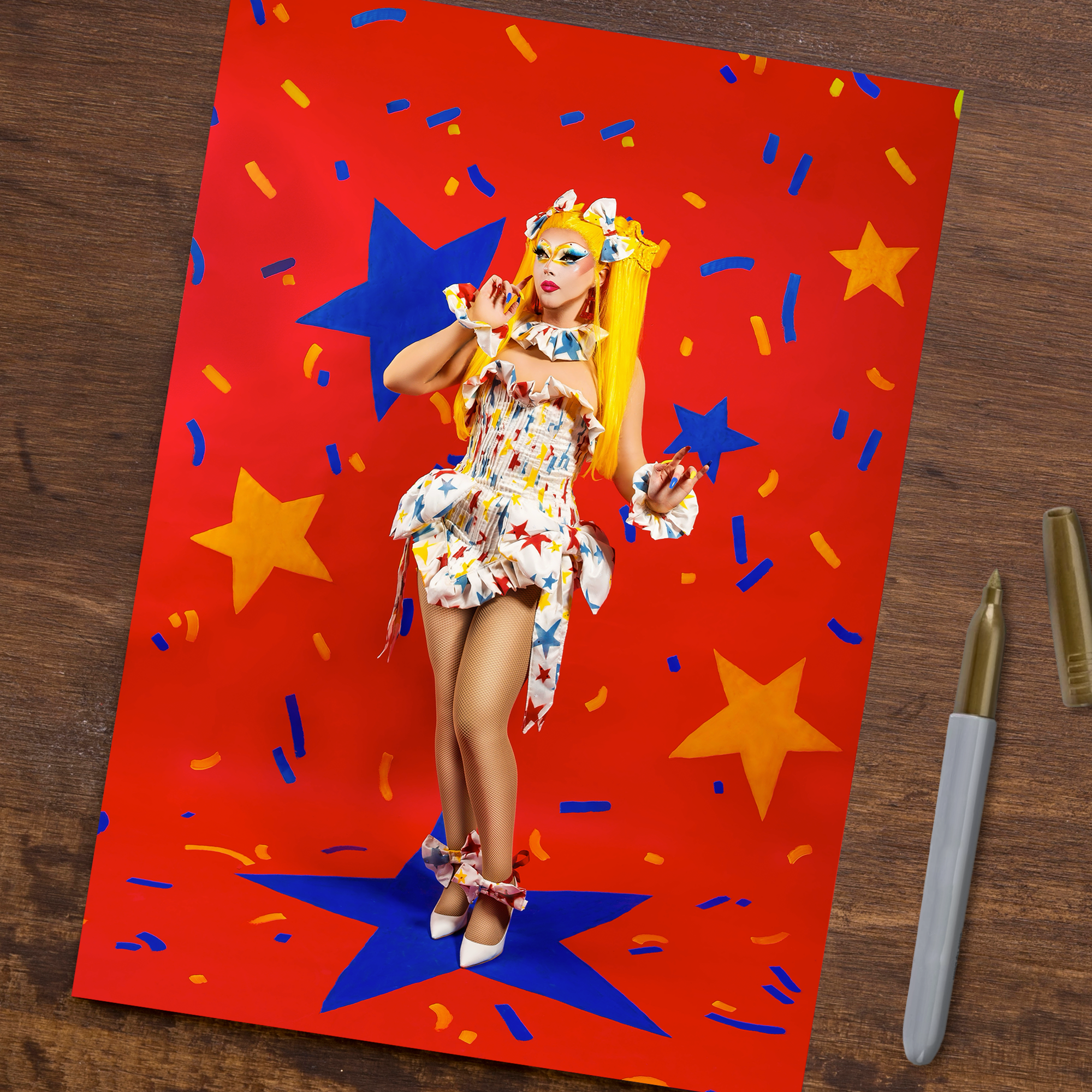 Charra Tea - ROY Signed Print