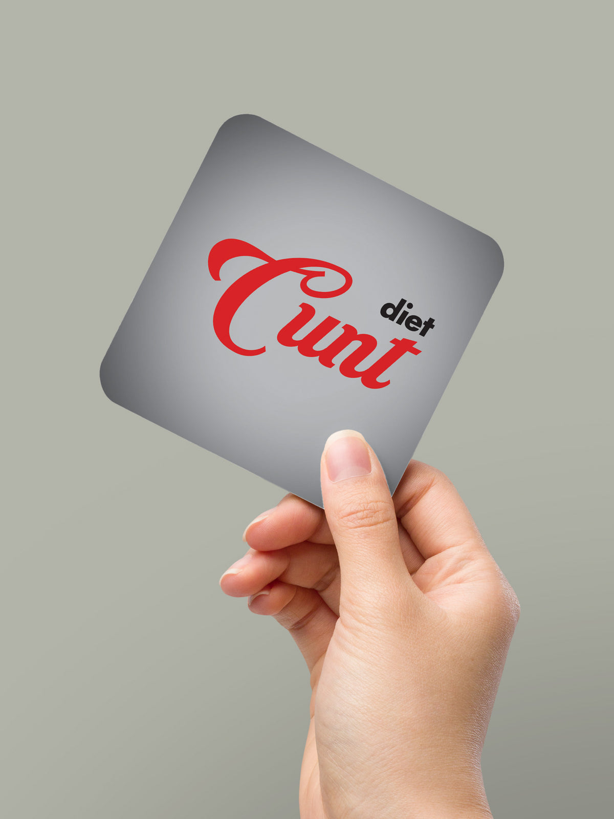 Diet Cunt Coaster