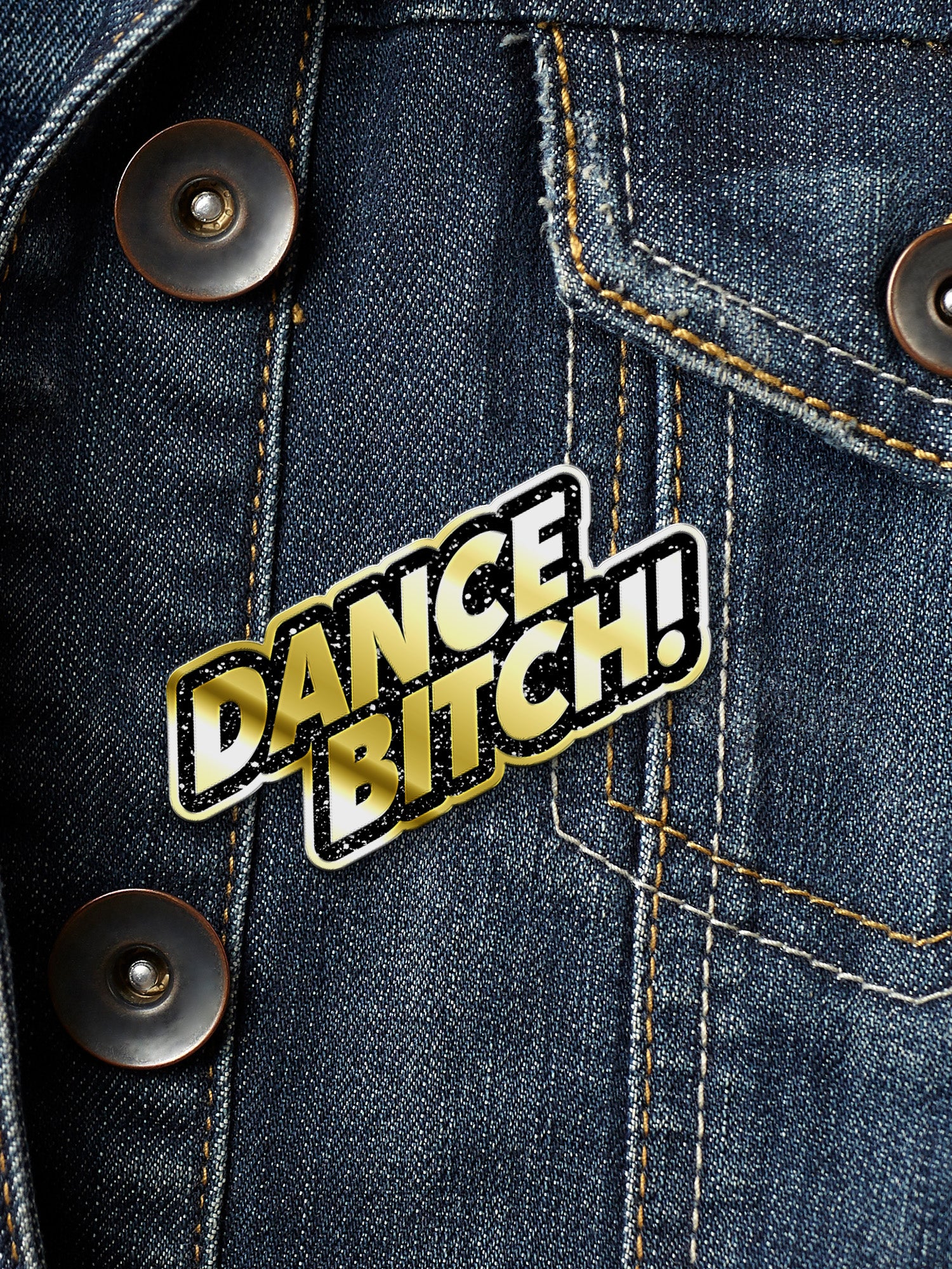 Dita Garbo - Dance Bitch! Enamel Pin