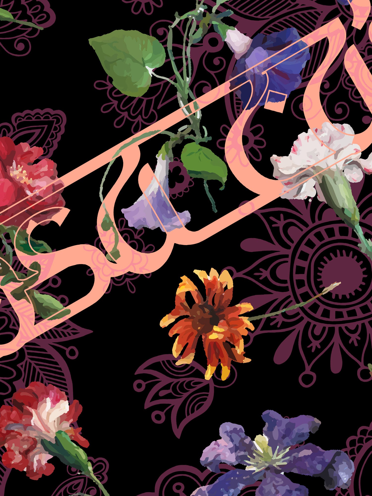 Dosa Cat - Flowers Fan