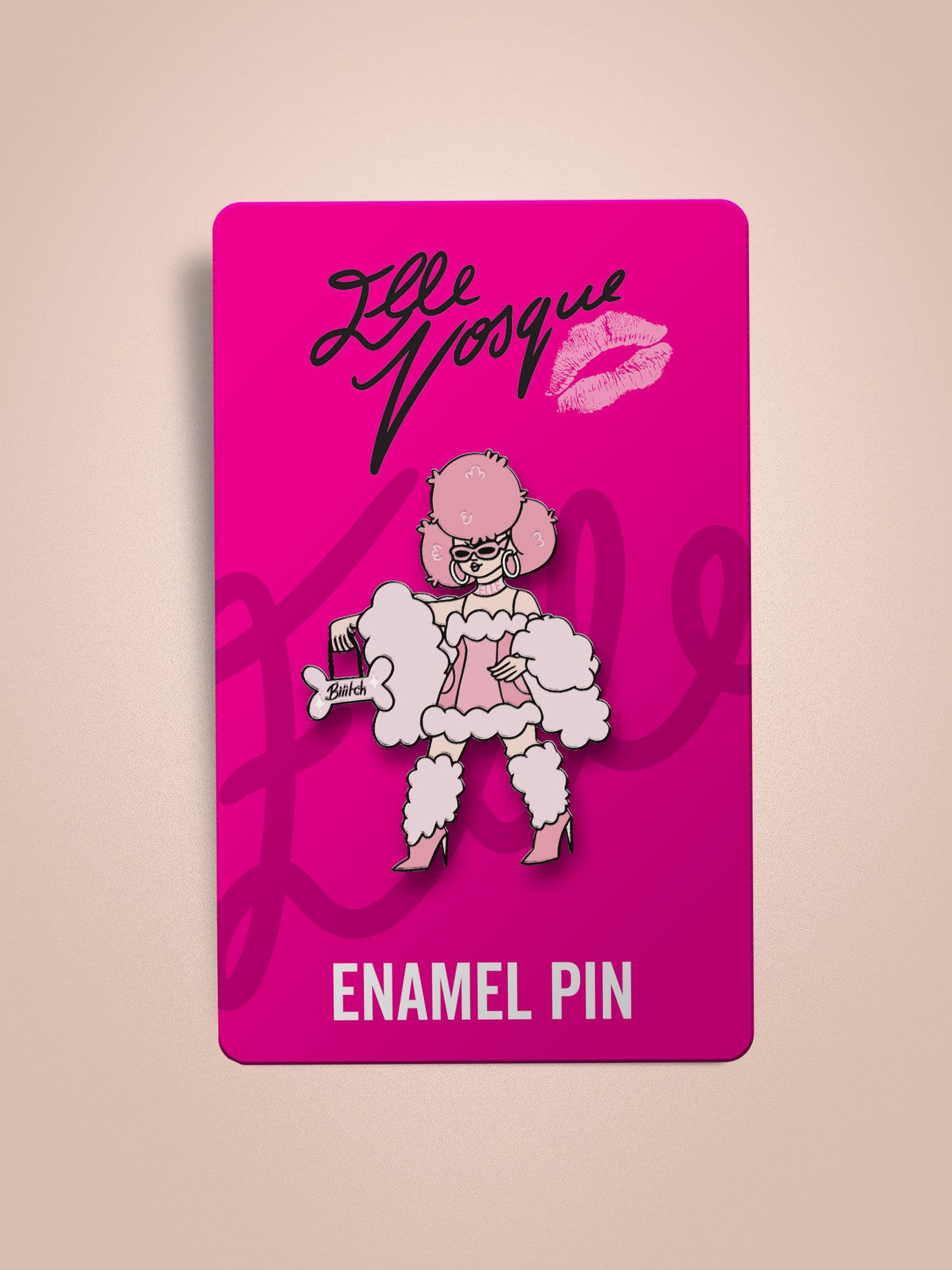 Elle Vosque - Cuddly Enamel Pin