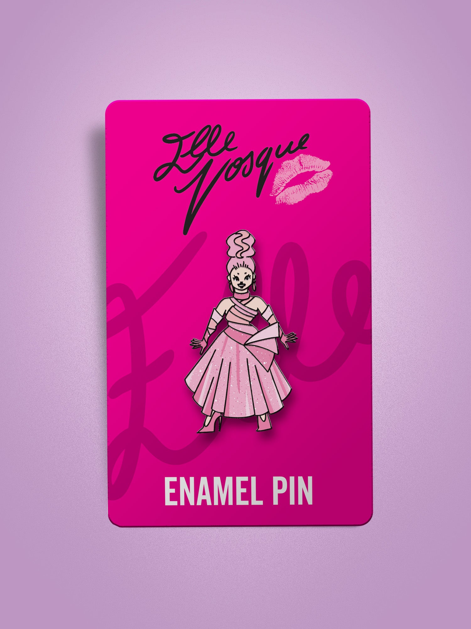 Elle Vosque - Finale Enamel Pin