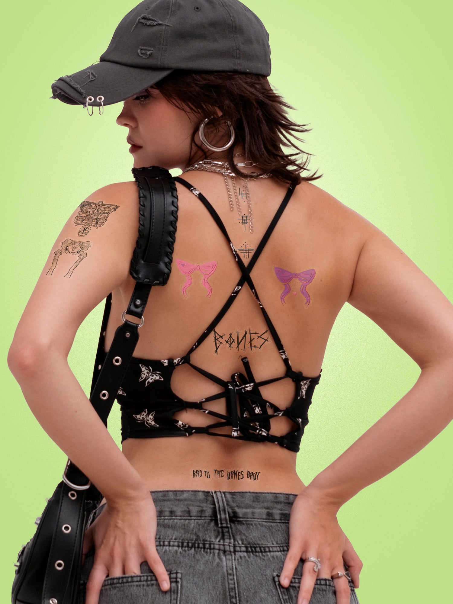 Bones - Temporary Tattoo Pack