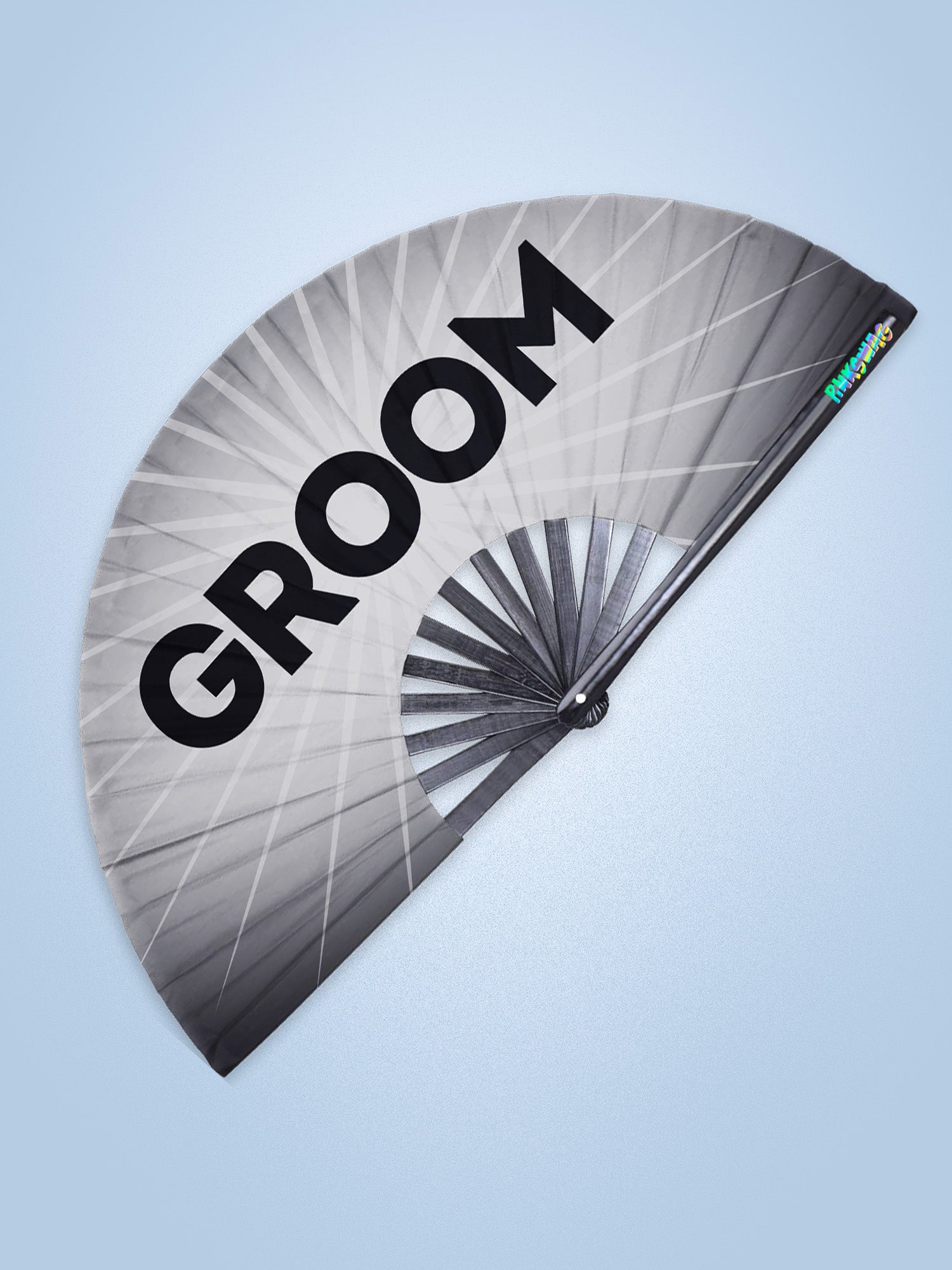 Groom Wedding Clack Fan