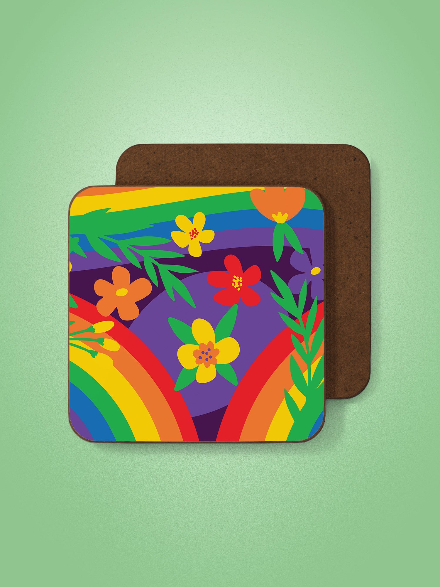 Flower Power Coaster