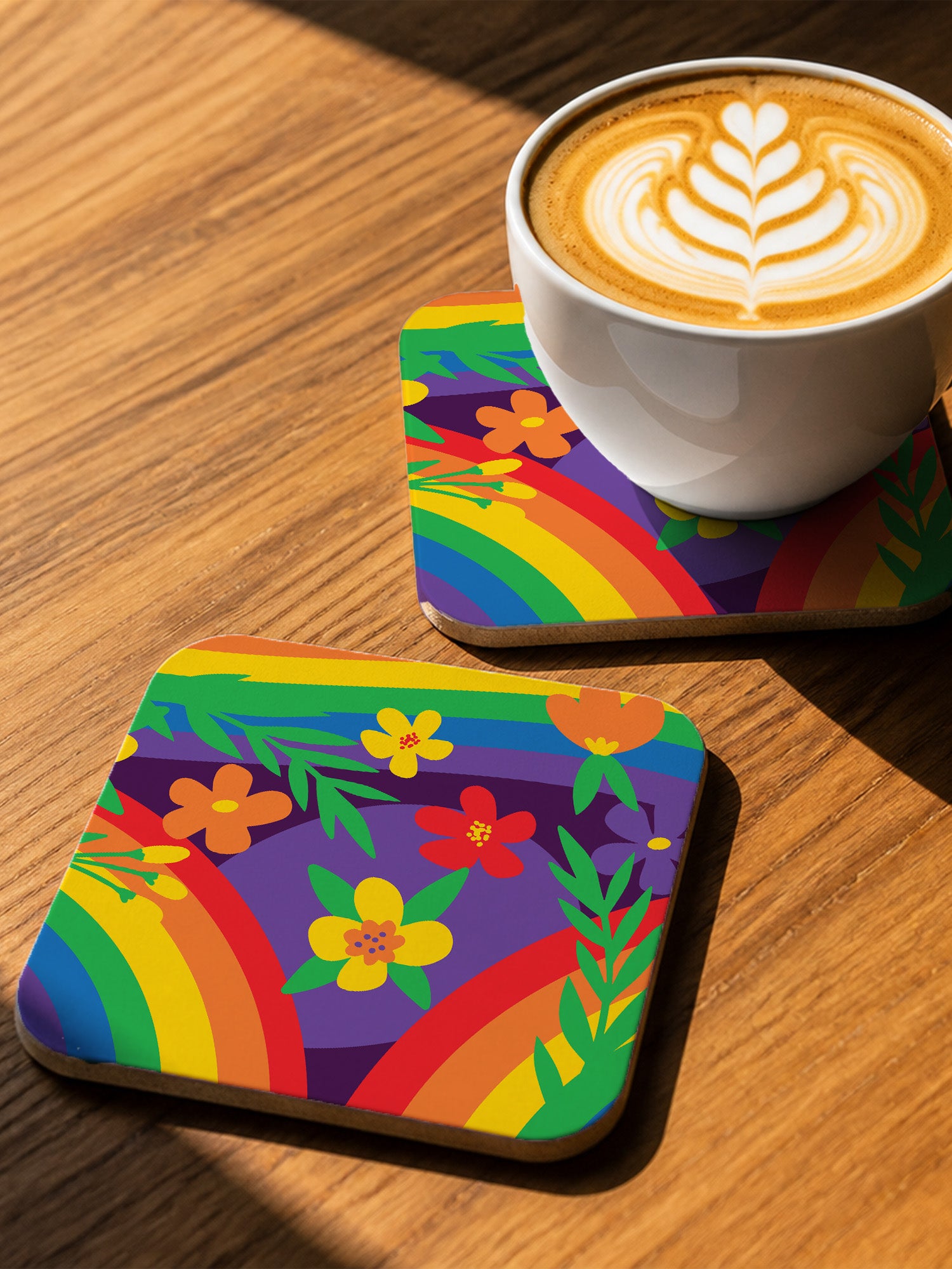 Flower Power Coaster