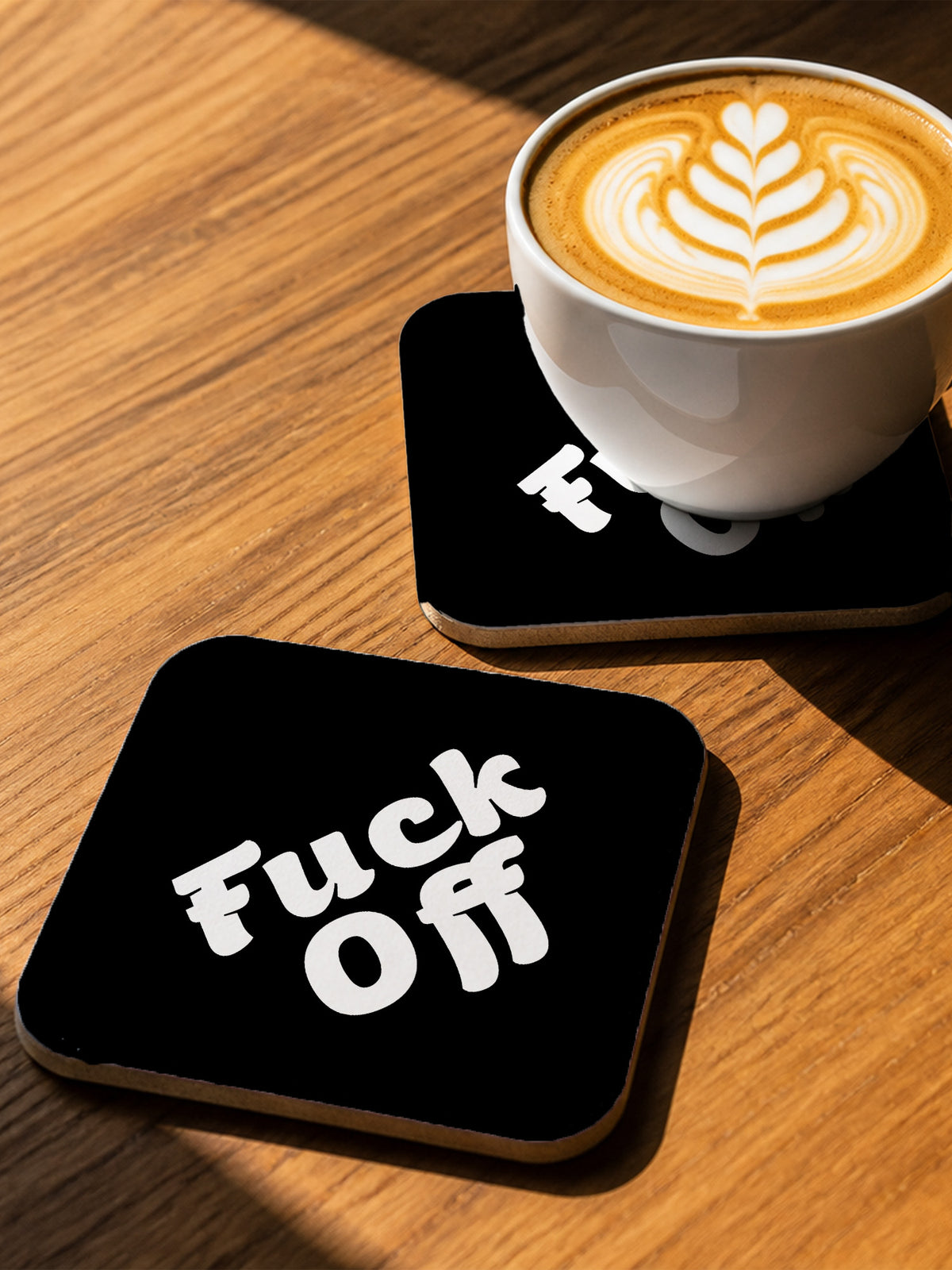 Fuck Off Coaster
