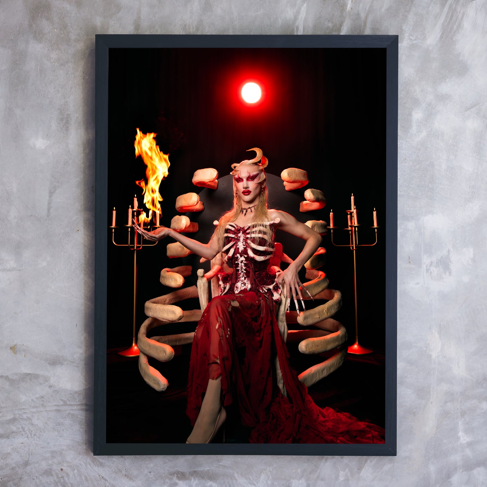 Kyran Thrax - Bones Signed Print